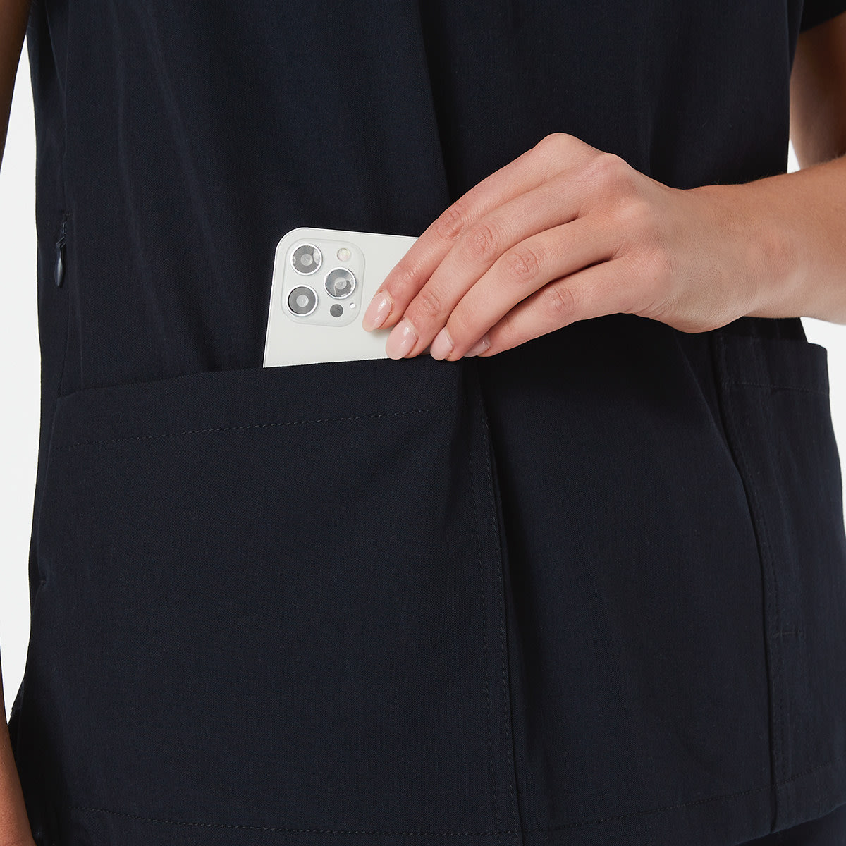 Workwear Short Sleeve Scrub Top Kmart