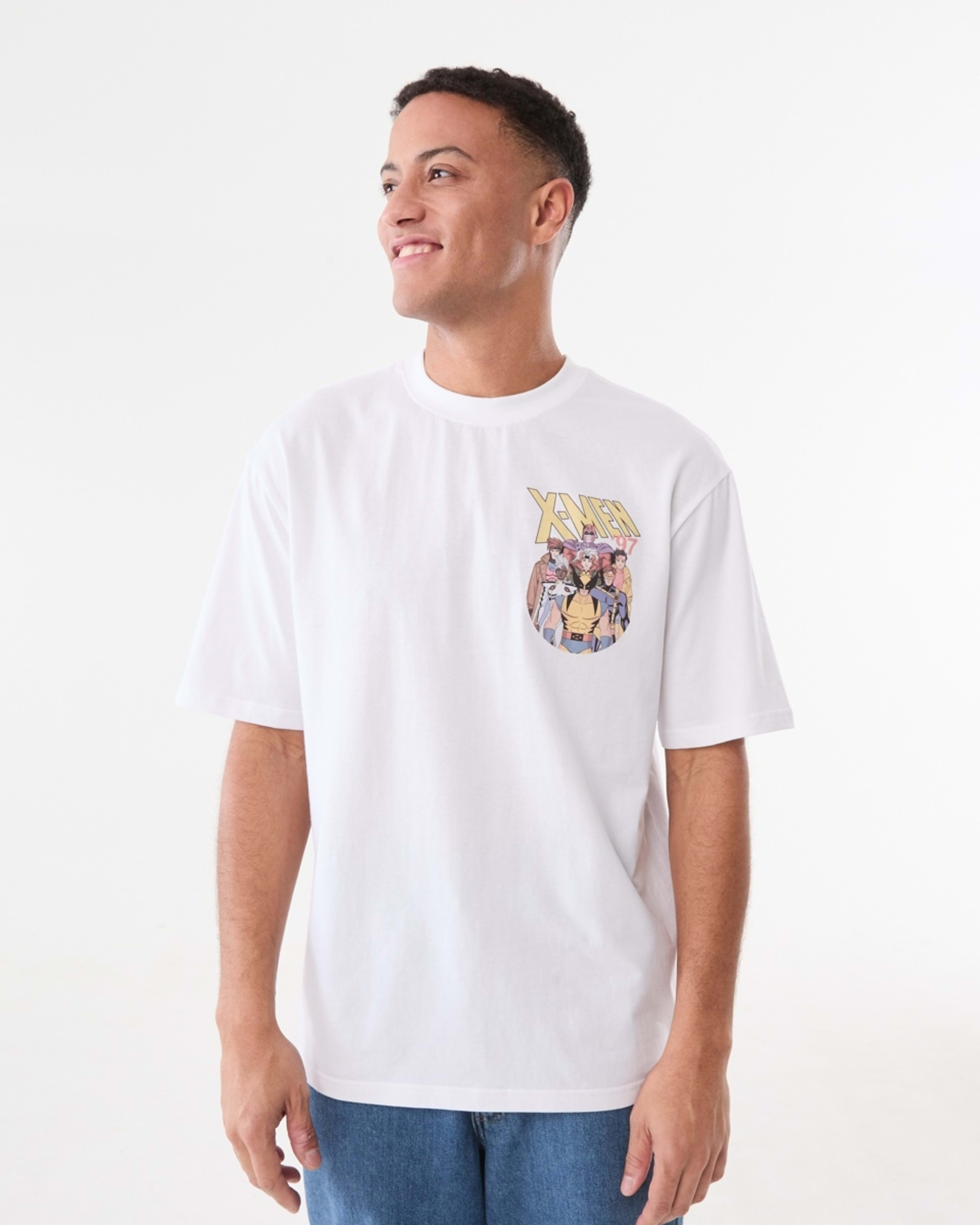 1 X-Men License Oversized T-shirt WHITE