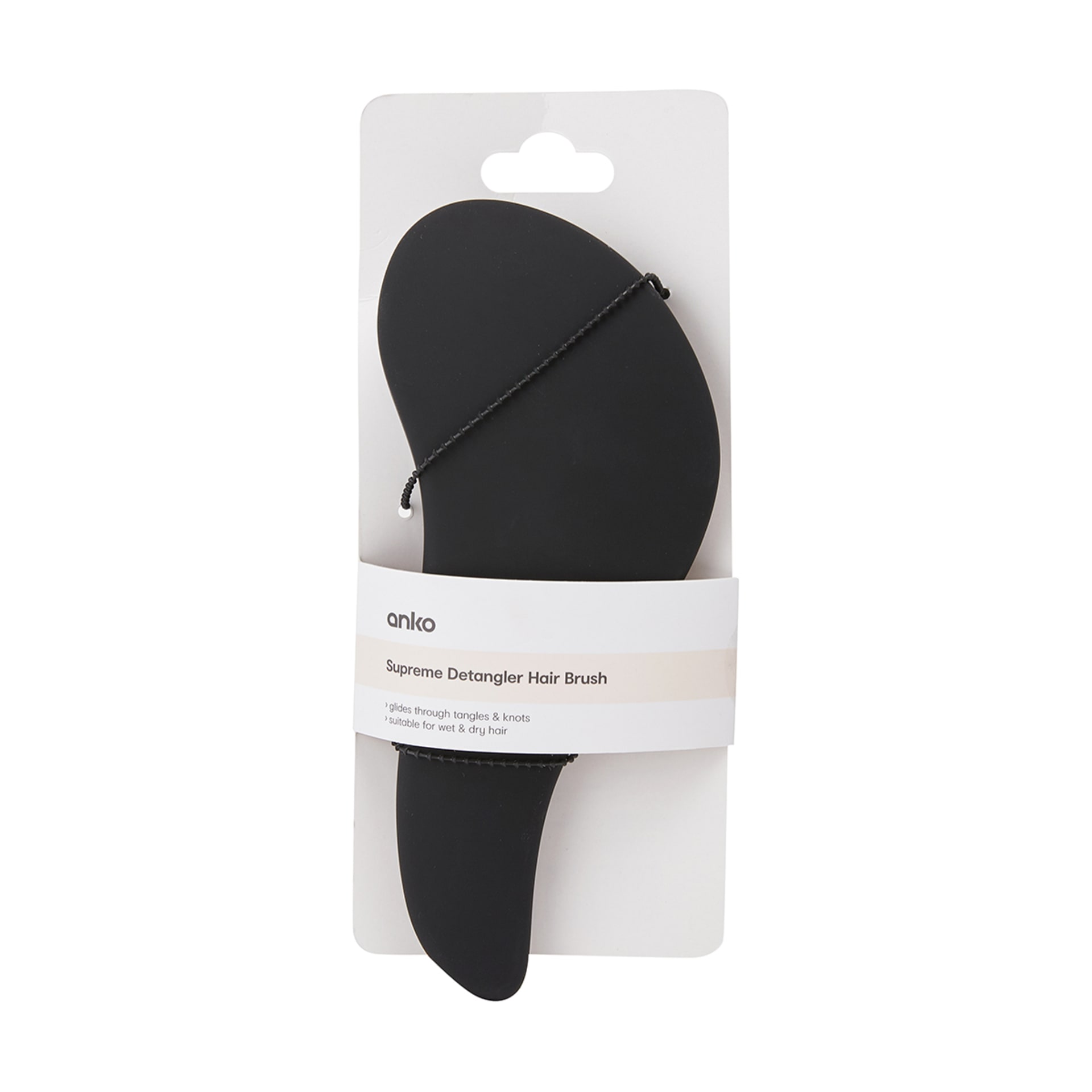 Supreme Detangler Hair Brush Black Kmart