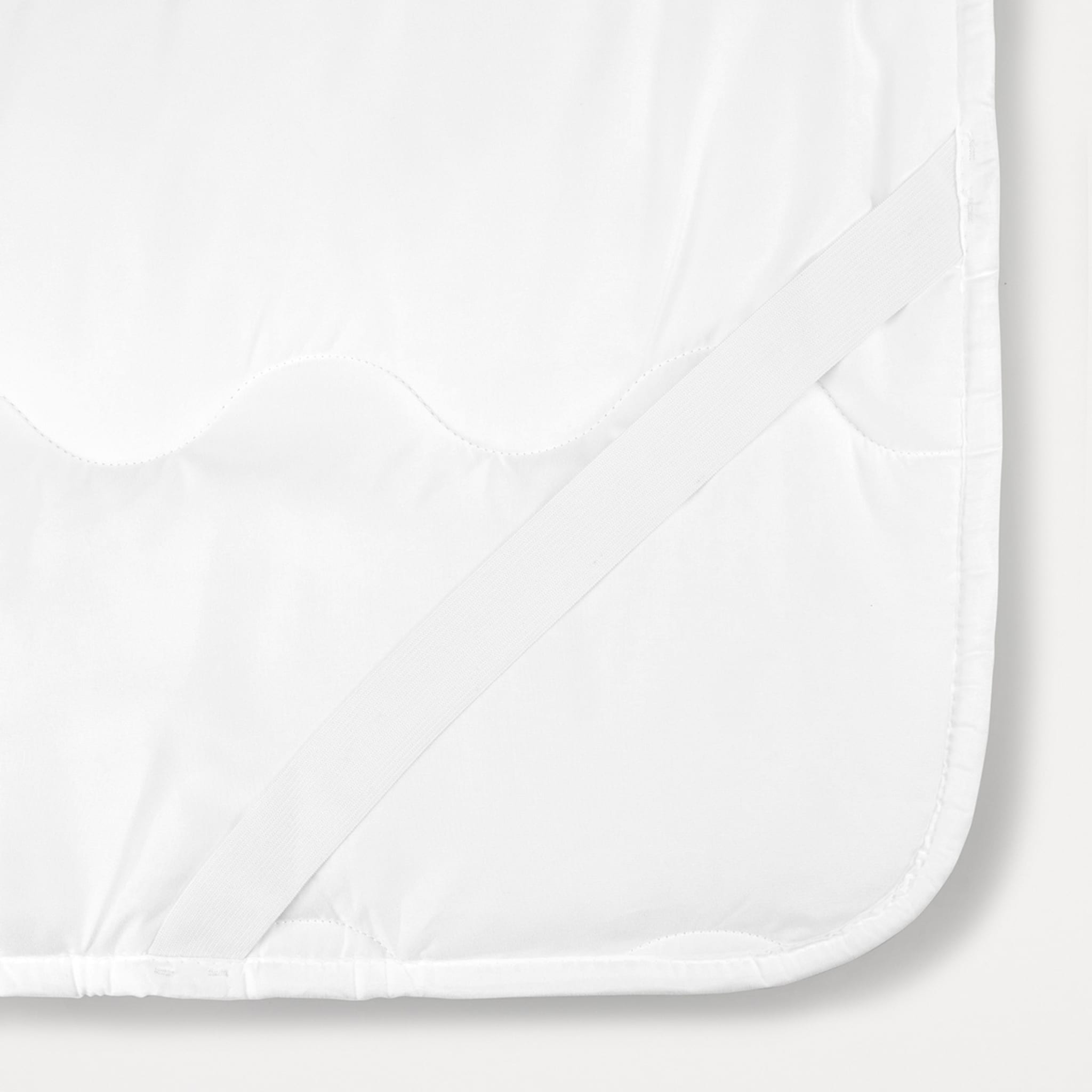 Strapped Airflow Mattress Topper Double Bed, White Kmart