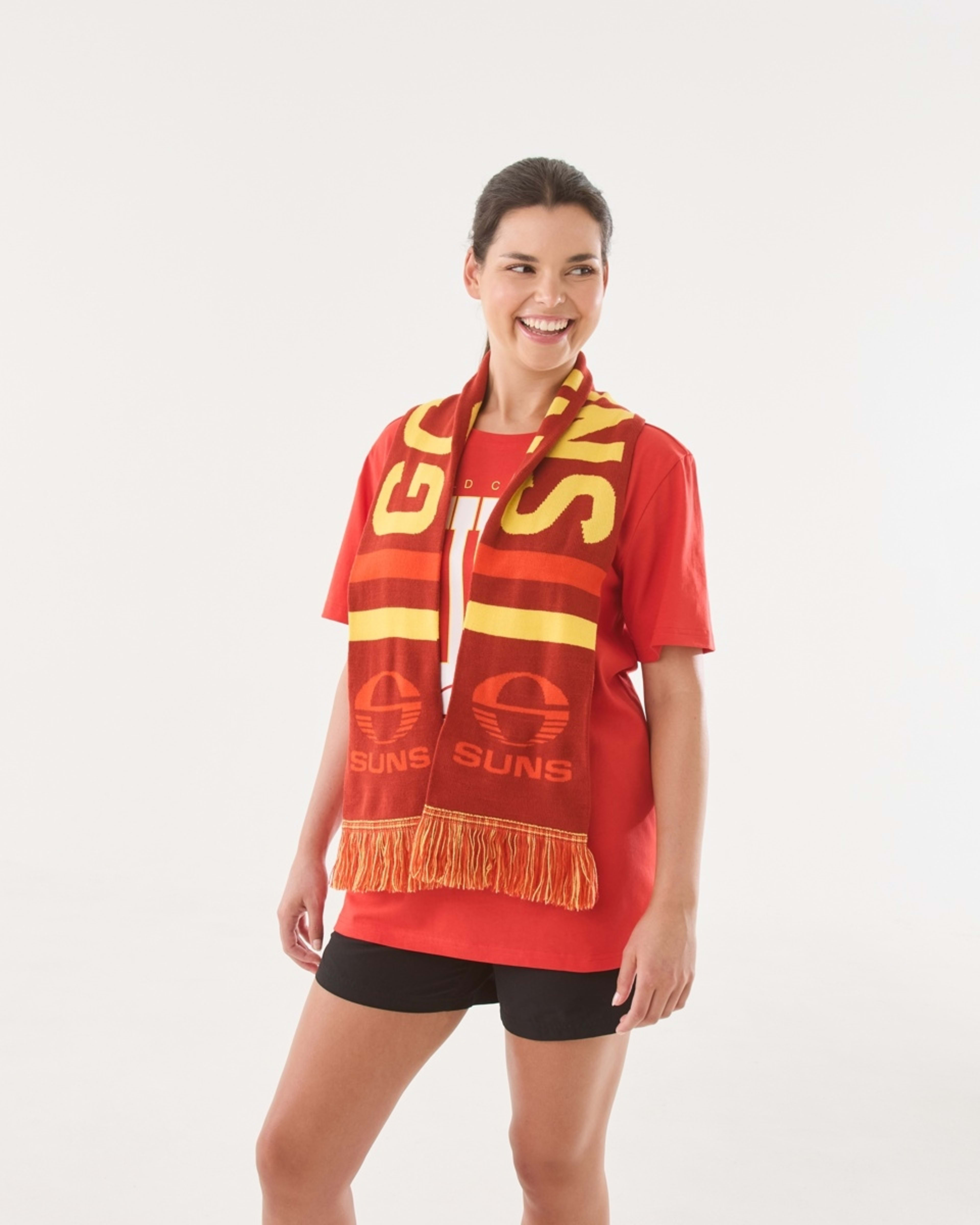 3 Official AFL Adult Scarf Gc Suns, 3 of 4