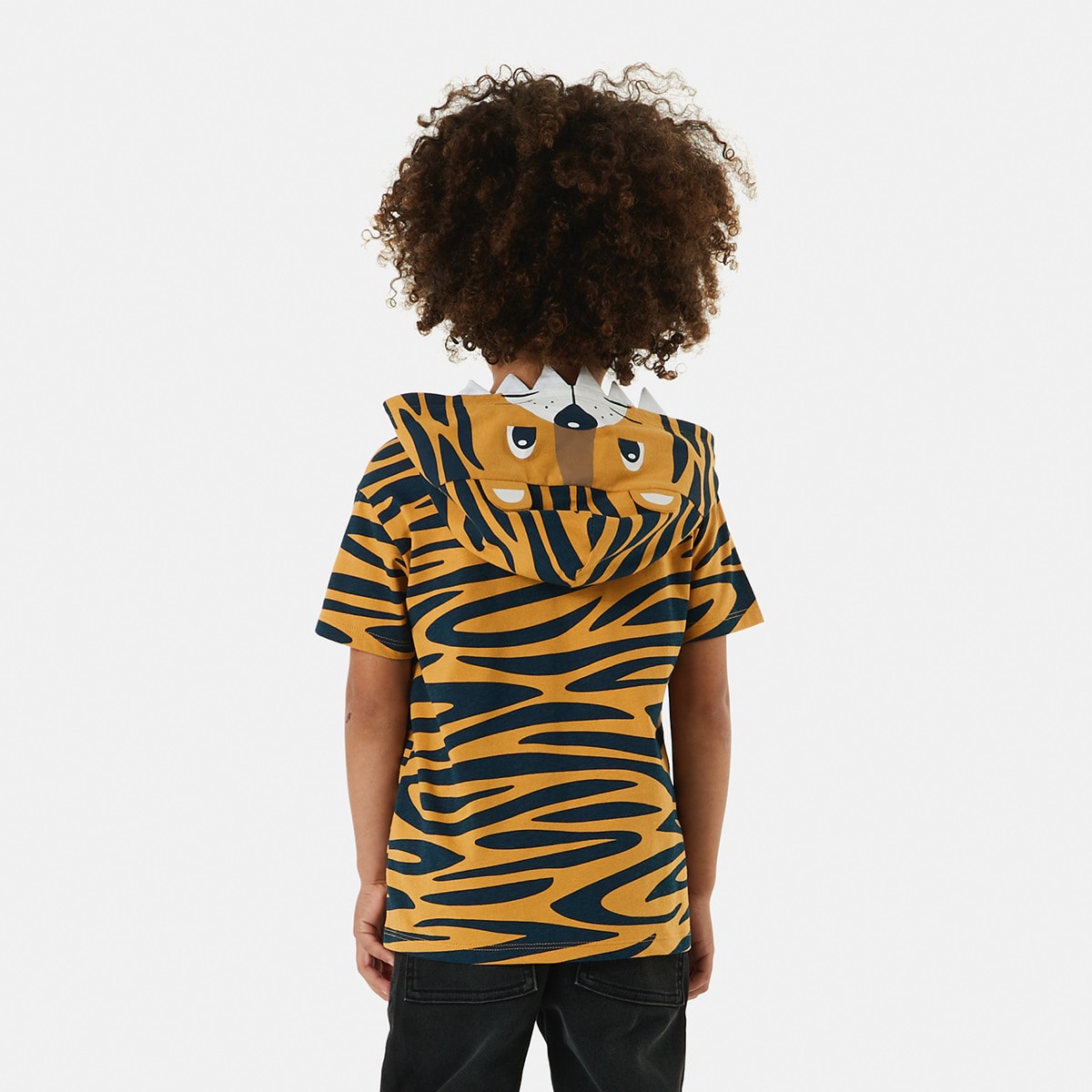Novelty Tiger Hood Tshirt Kmart