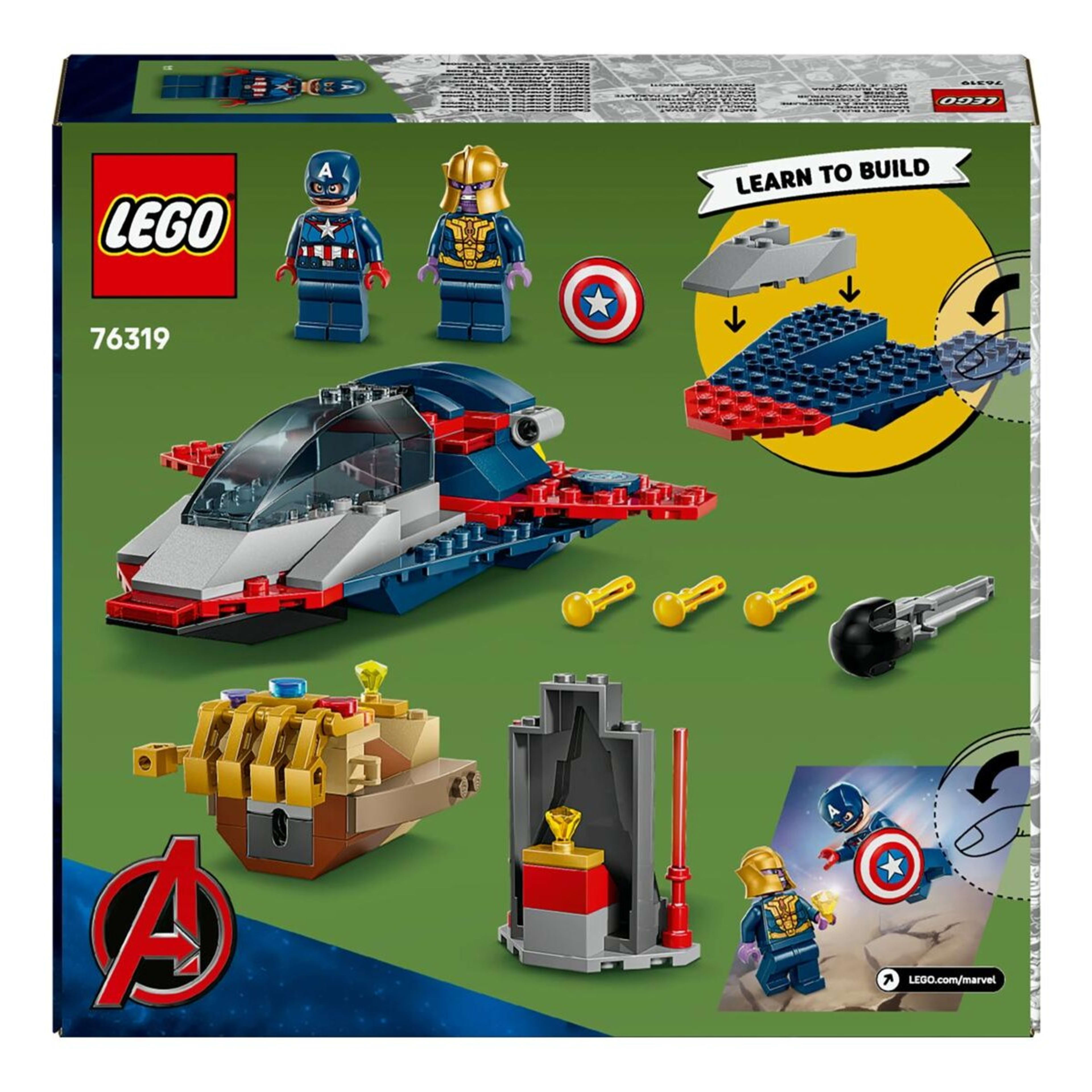 10 LEGO Marvel Super Heroes Captain America vs. Thanos 76319, 10 of 10
