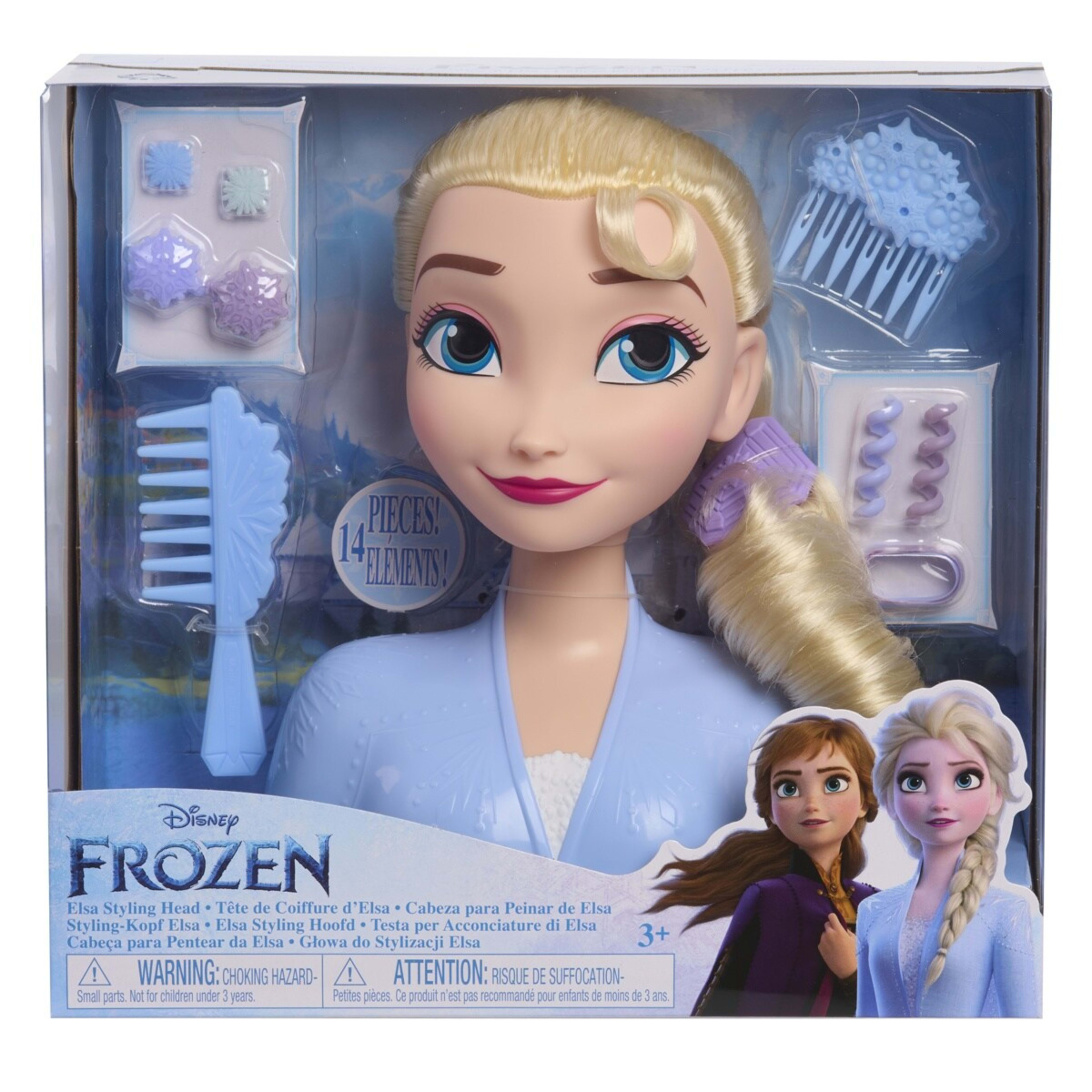 1 Disney Frozen Elsa Styling Head, 1 of 5