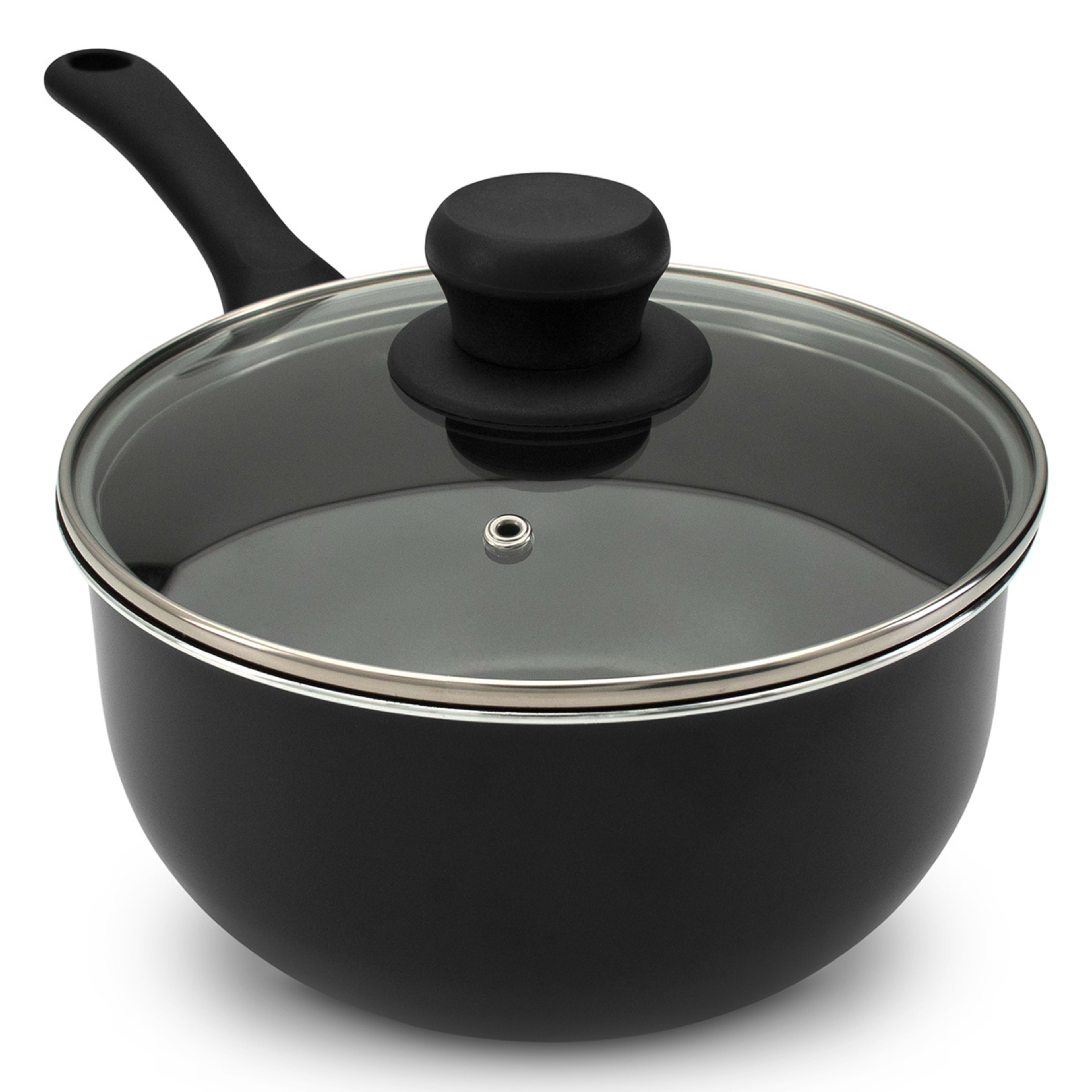 20cm Heavy Gauge Aluminium NonStick Saucepan Kmart
