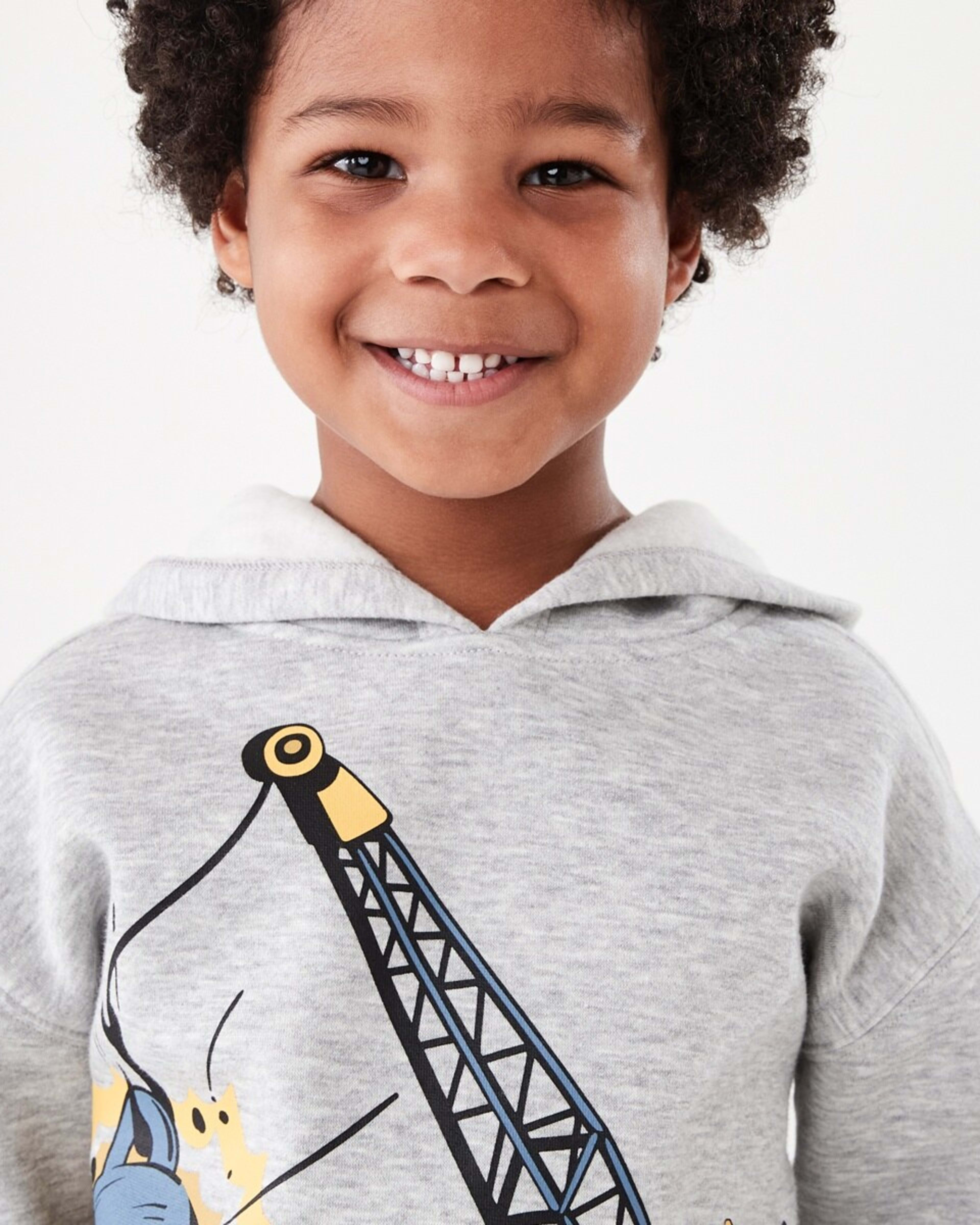 3 Print Hoodie Mrl Digger, 3 of 8