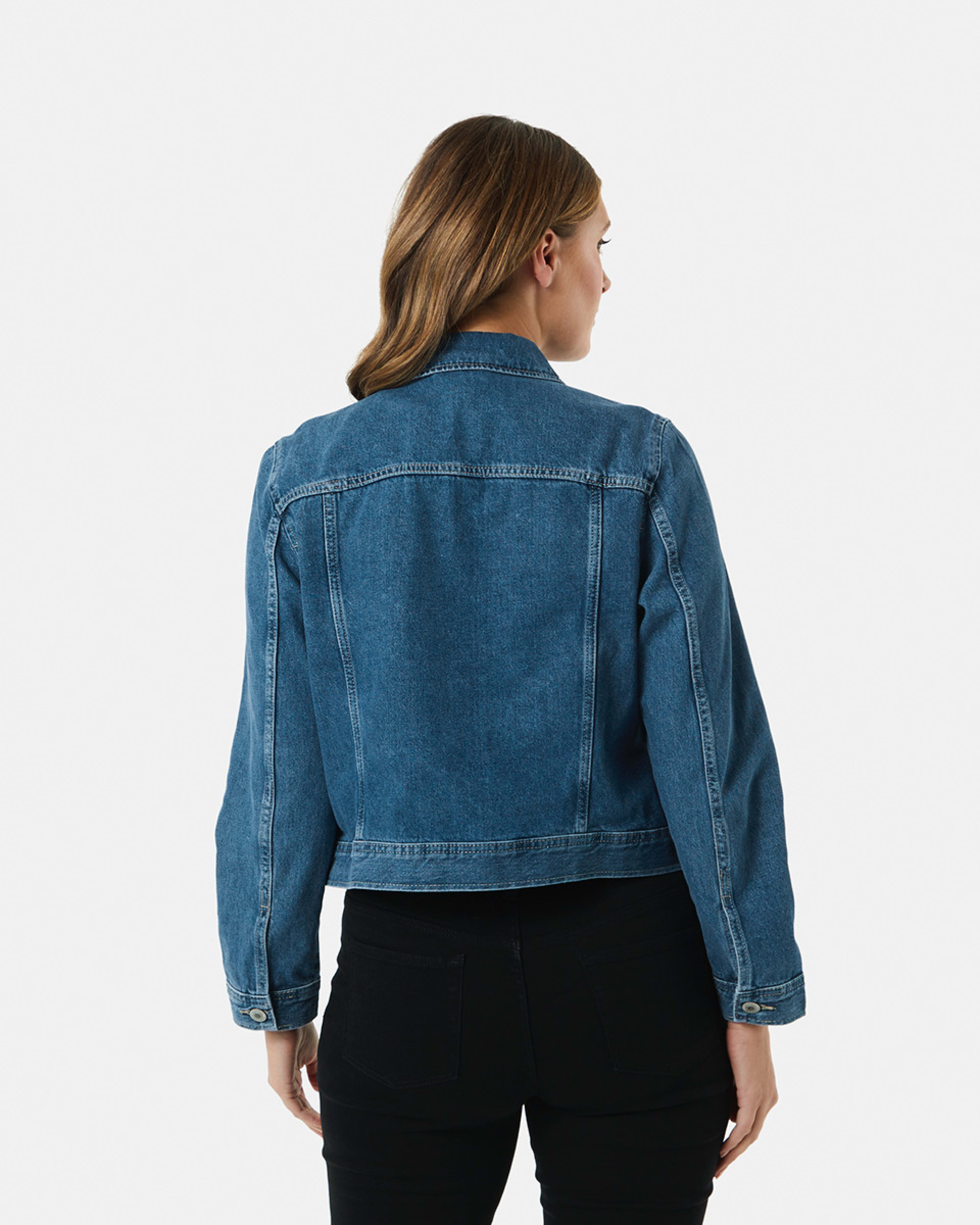 4 Denim Jacket MID WASH, 4 of 7