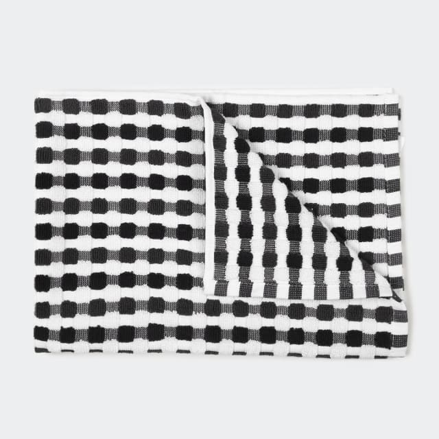Monochrome Popcorn Hand Towel Kmart