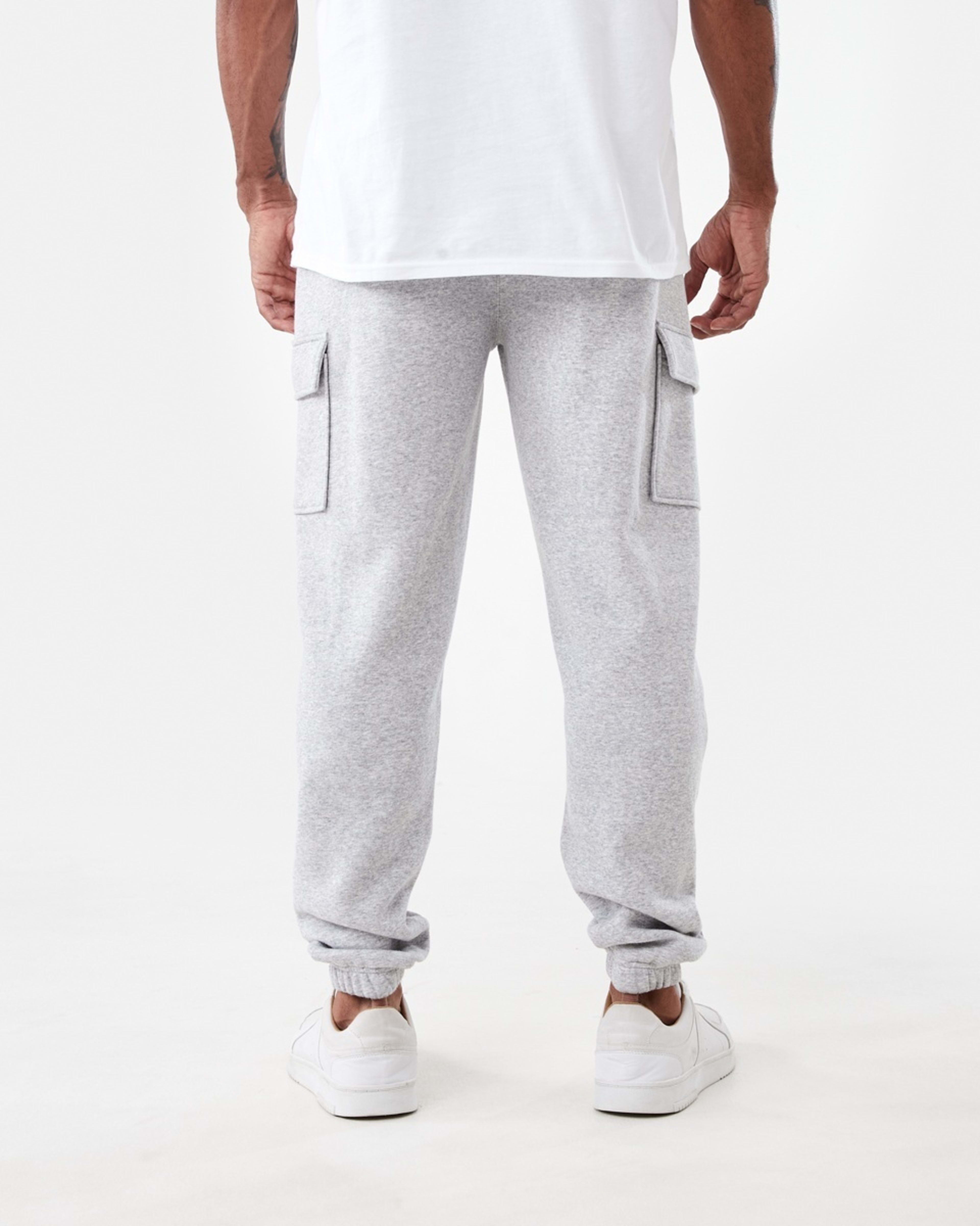 3 Cargo Trackpants Slvr Marle, 3 of 5