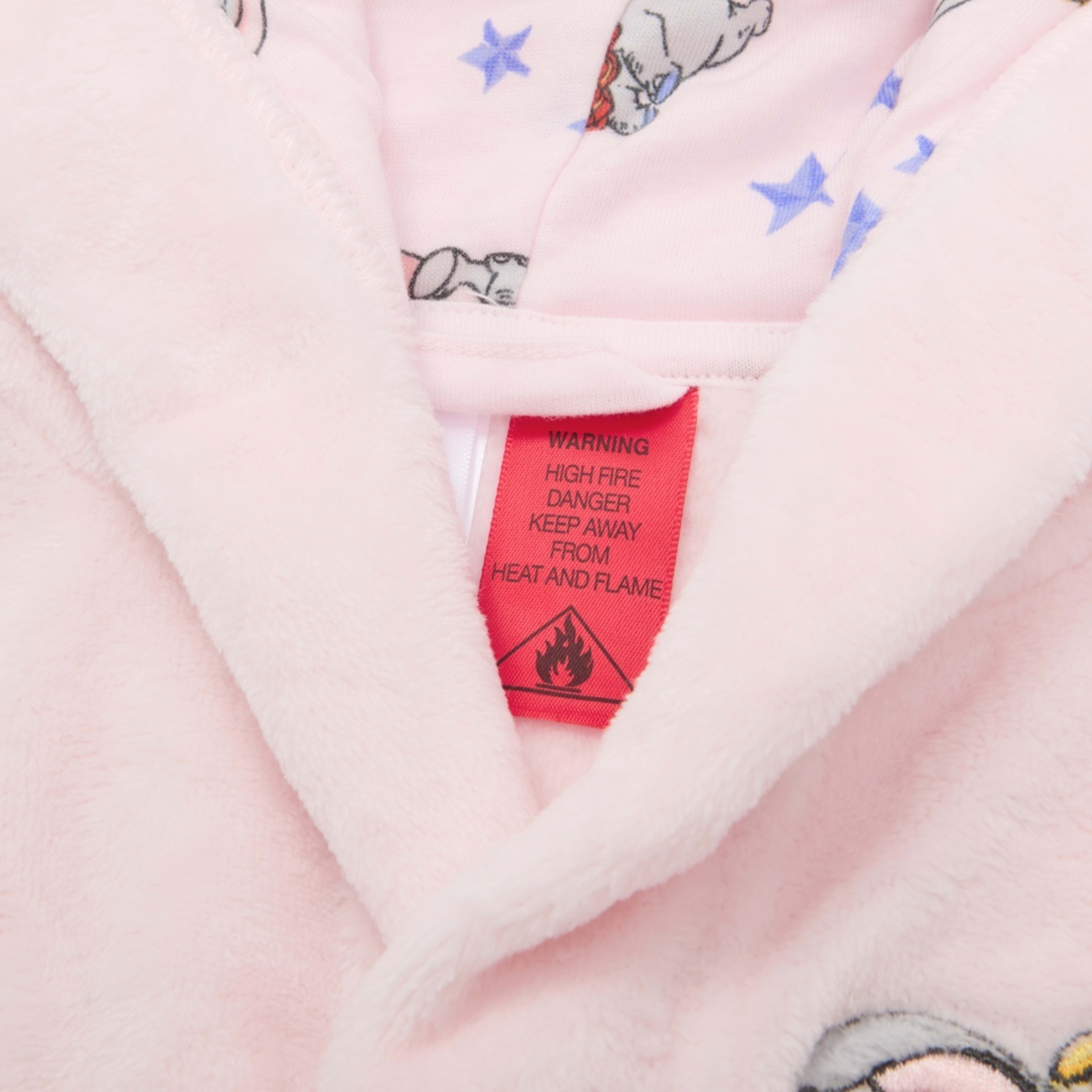5 Dumbo License Dressing Gown Dumbo Pink, 5 of 6