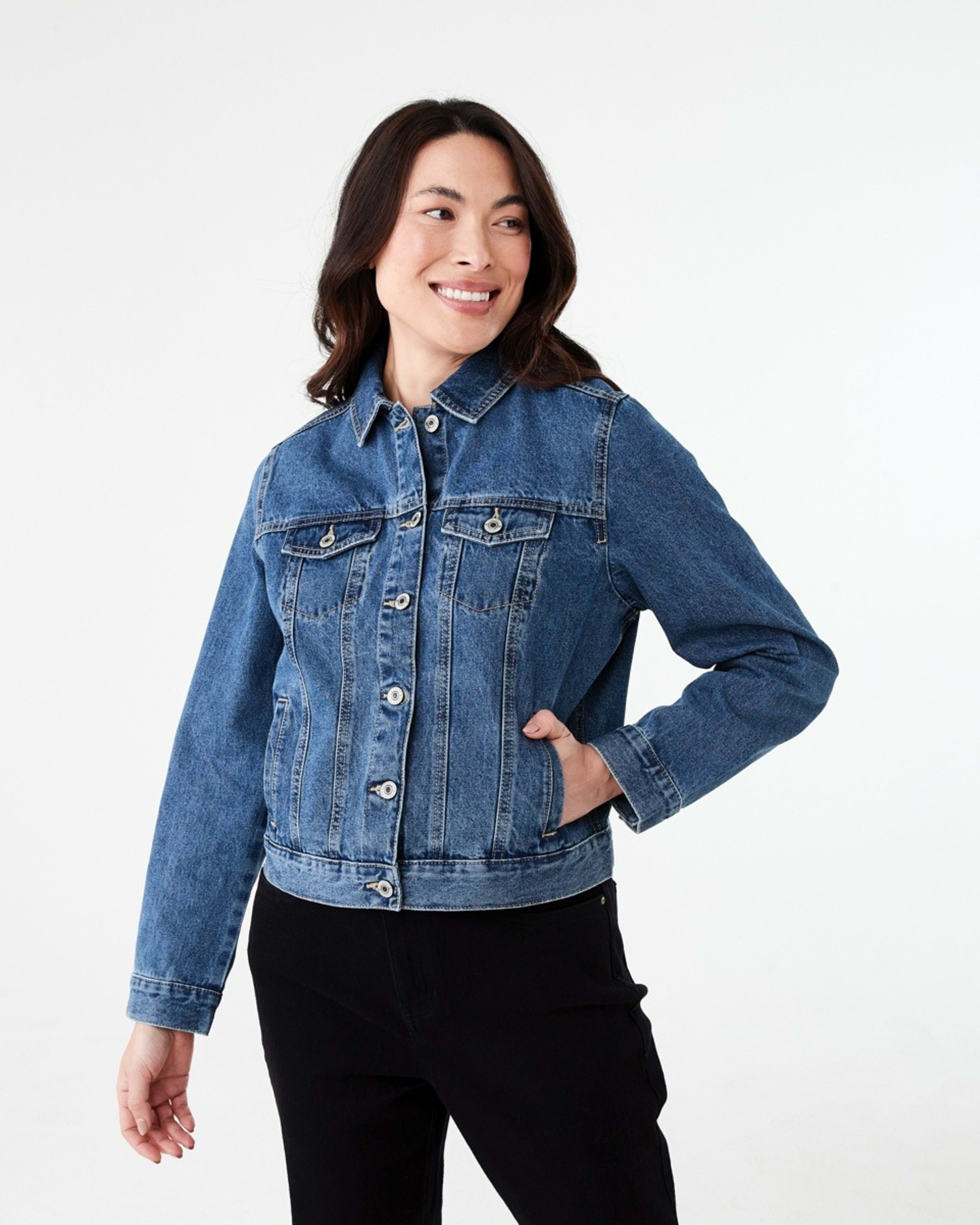 2 Denim Jacket Dark Wash, 2 of 7
