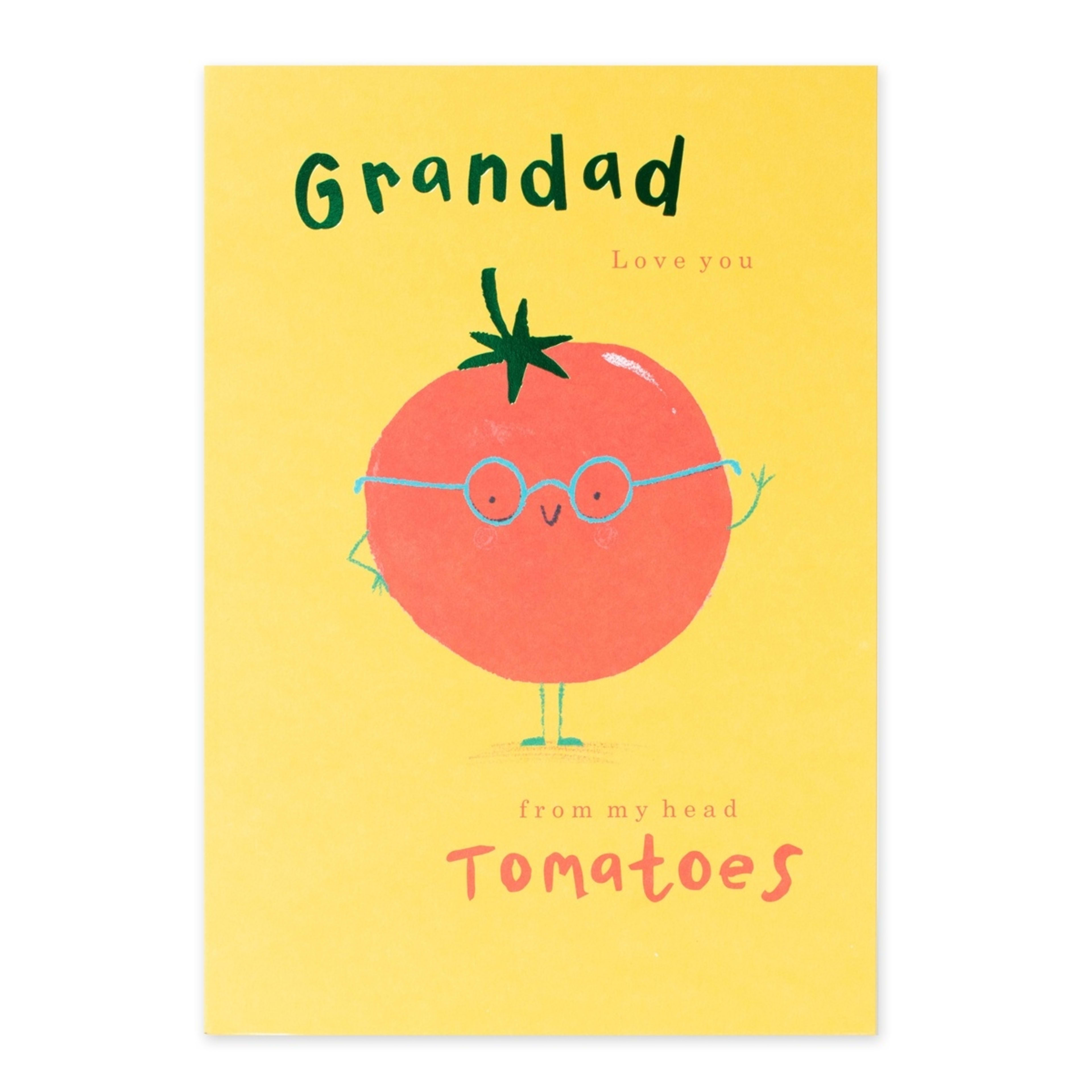 3 Connections from Hallmark Card - Grandad Tomato, 3 of 3