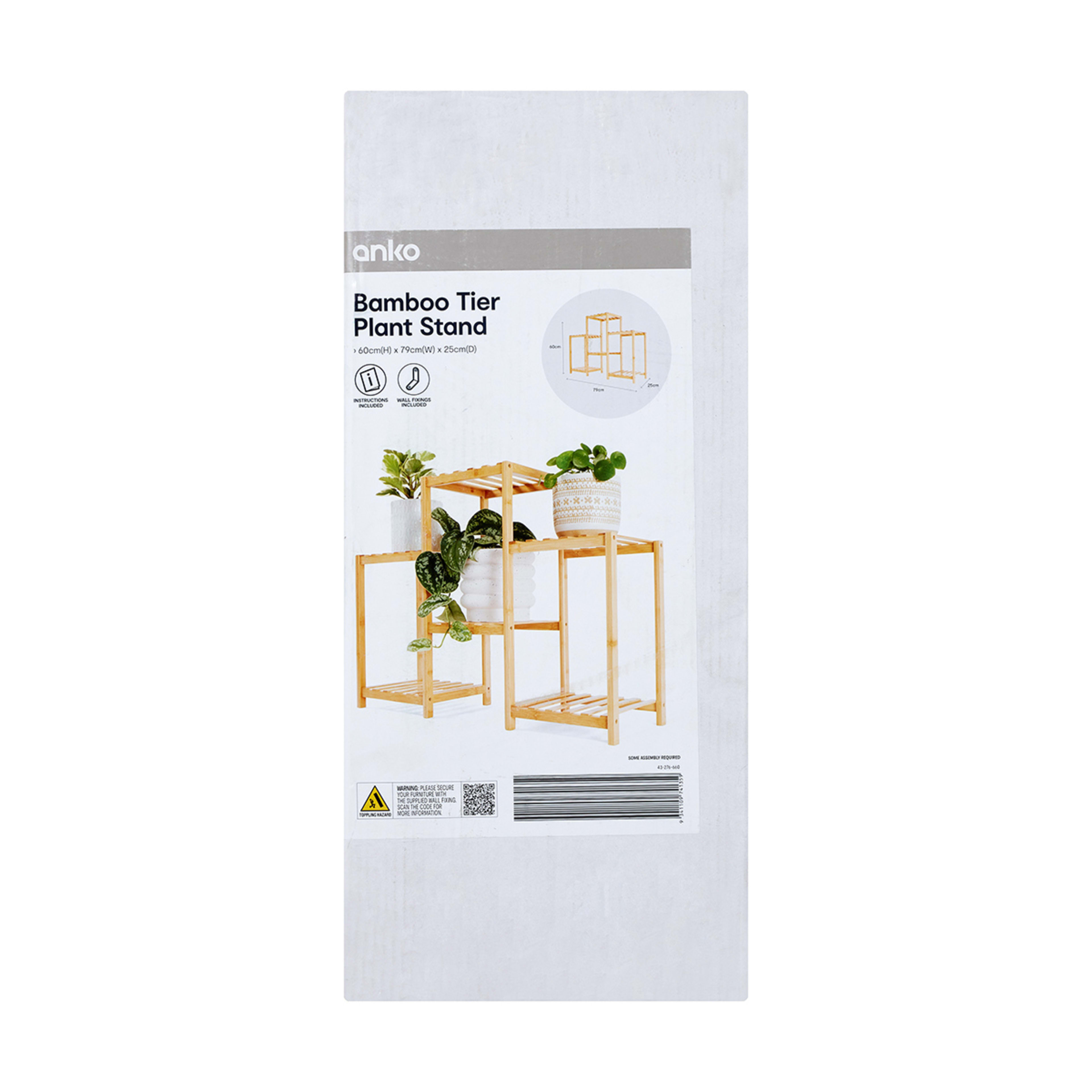 Bamboo Tier Plant Stand Kmart NZ