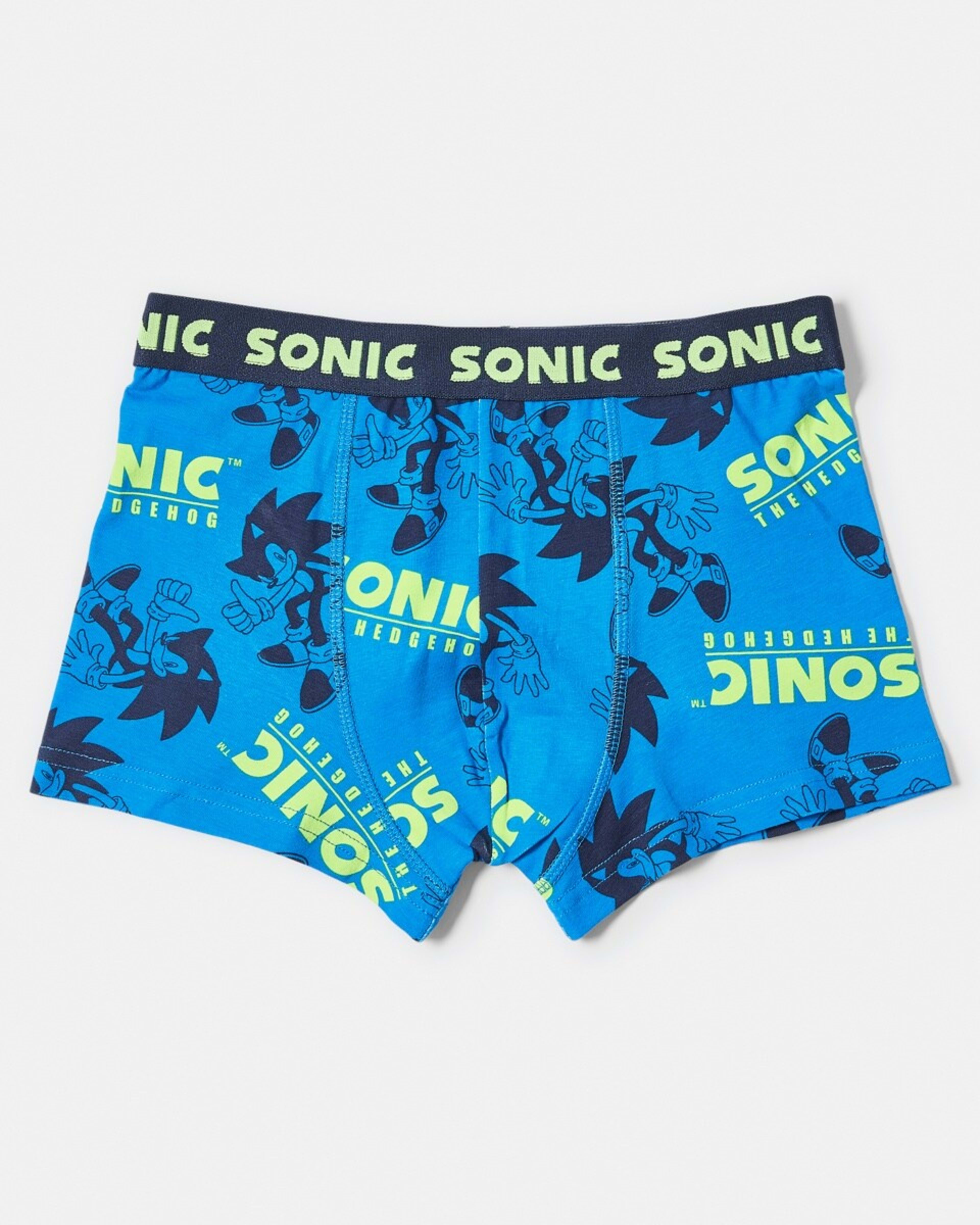4 3 Pack Sonic The Hedgehog License Trunks Sonic, 4 of 6
