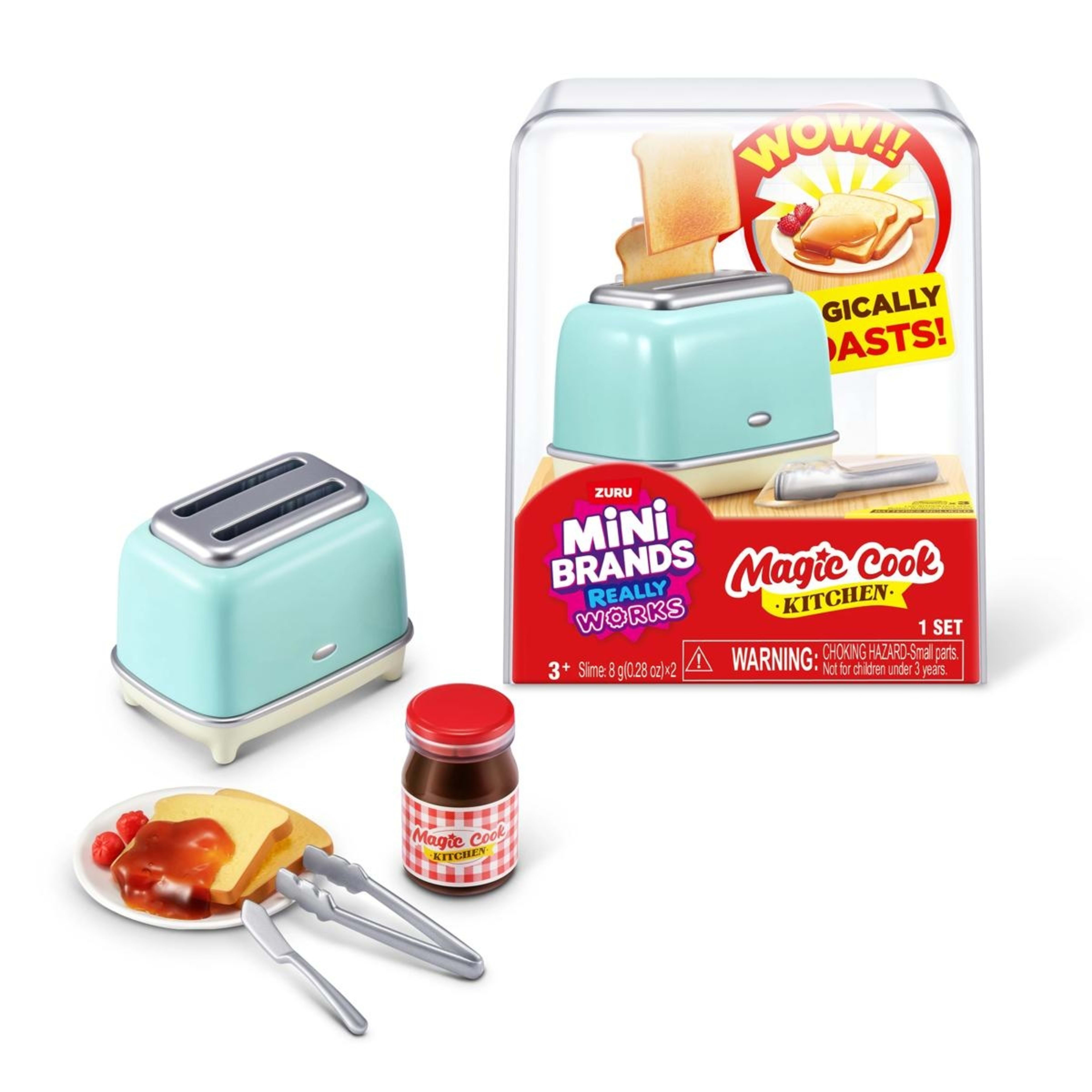 5 Mini Brands Really Works Magic Cook Kitchen Capsule Series 1 by ZURU - Assorted, 5 of 9