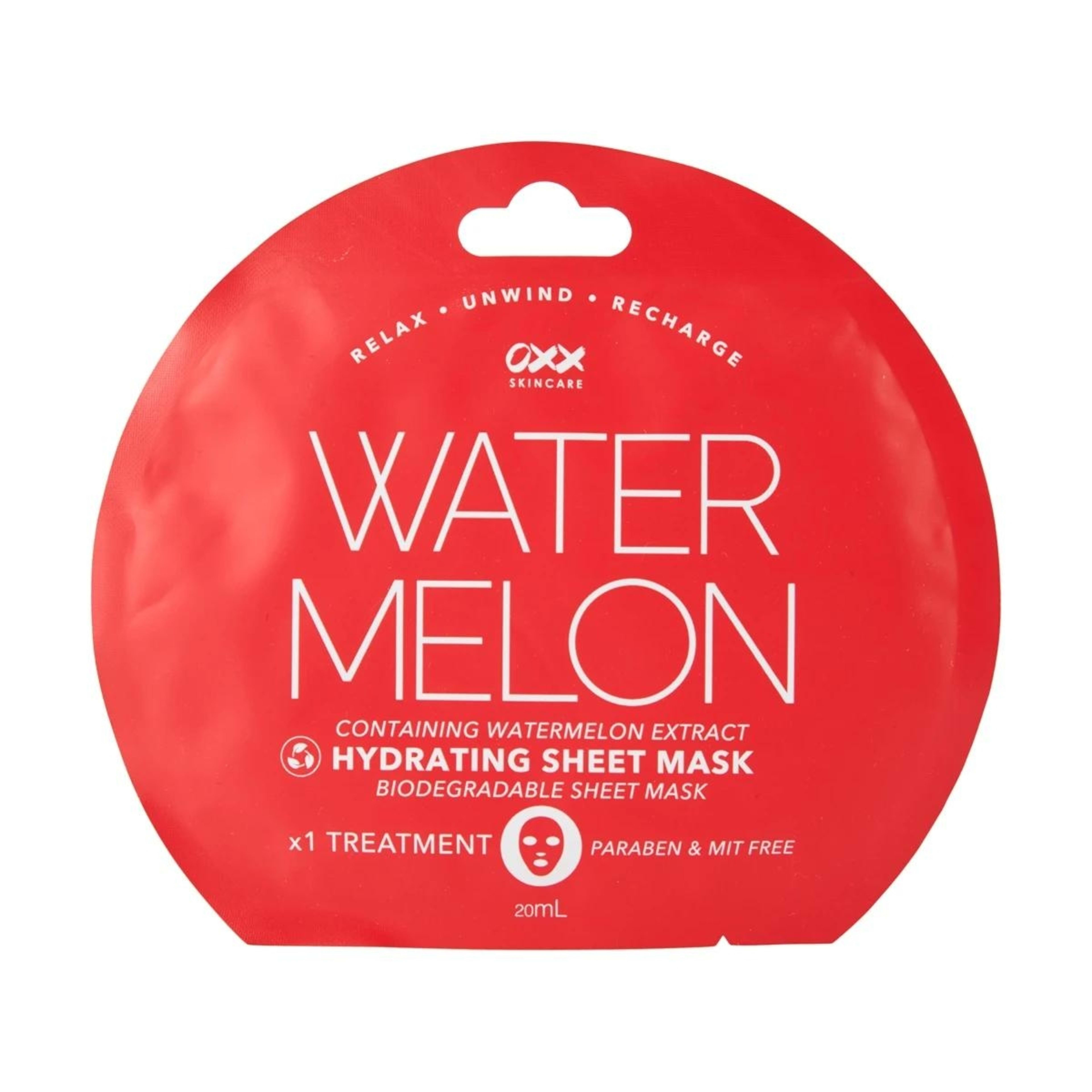 1 Hydrating Sheet Mask - Watermelon, 1 of 3