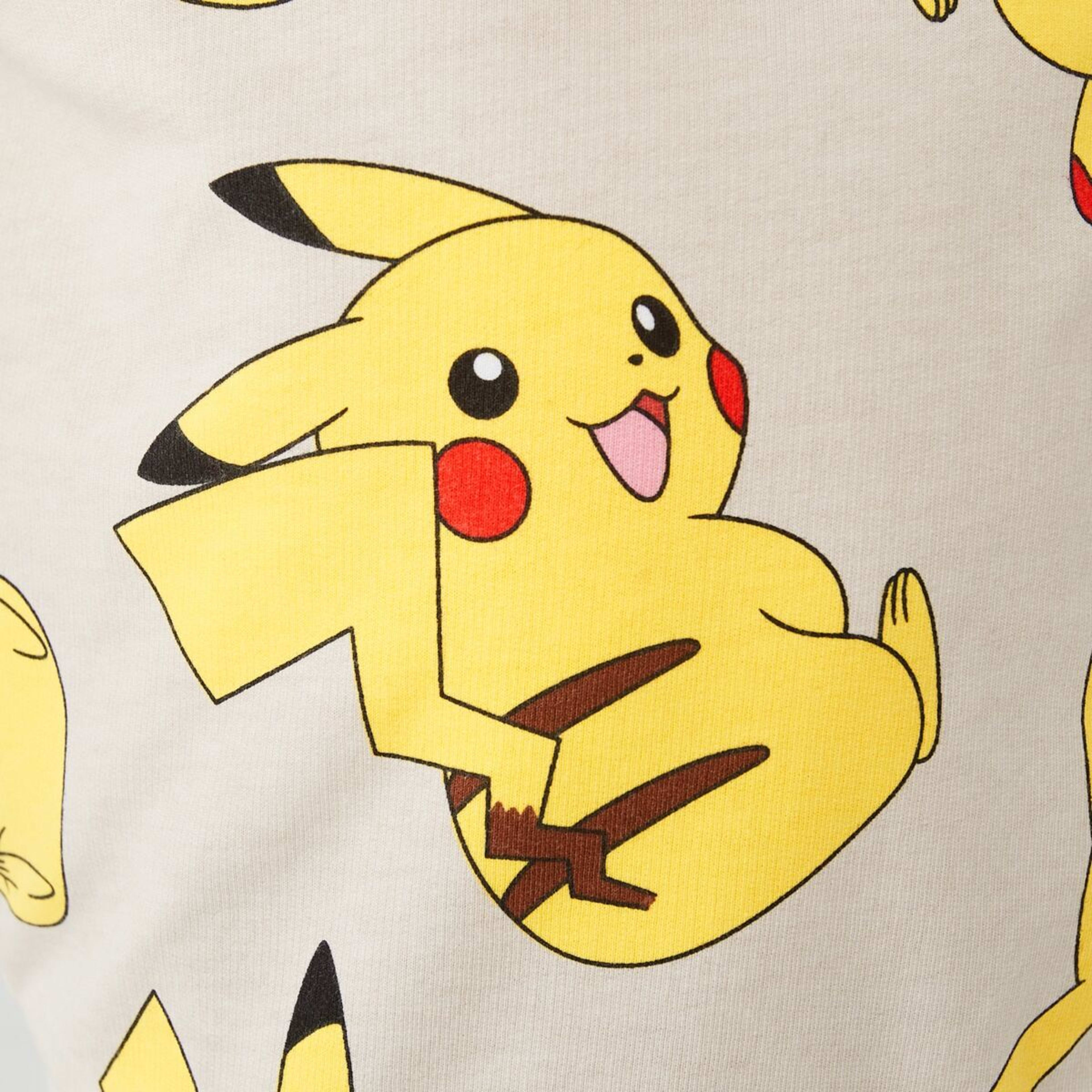 5 Pokemon License Print Crew Neck Sweatshirt Pokemon Pikachu, 5 of 9