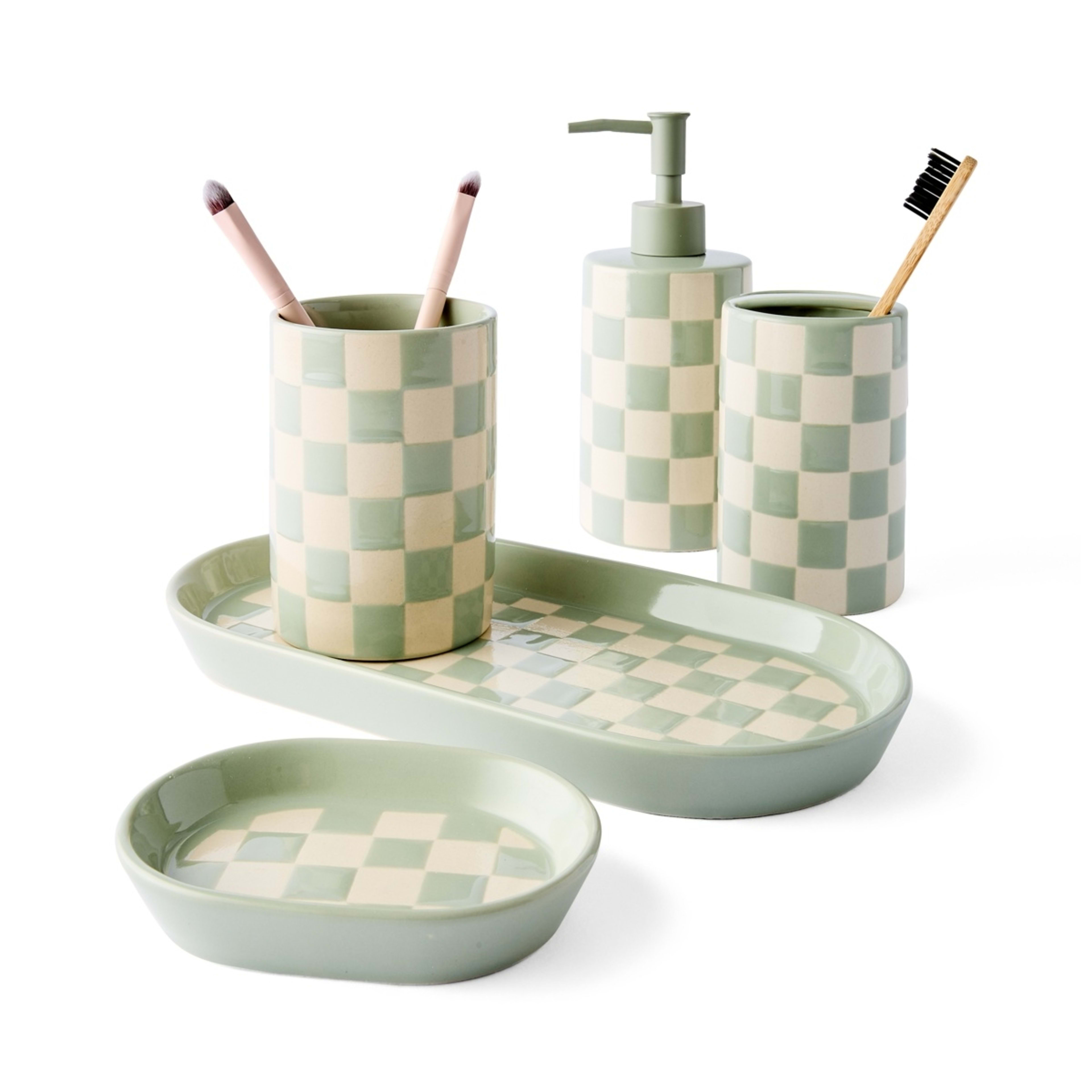 1 5 Piece Bathroom Accessories Set, 1 of 10