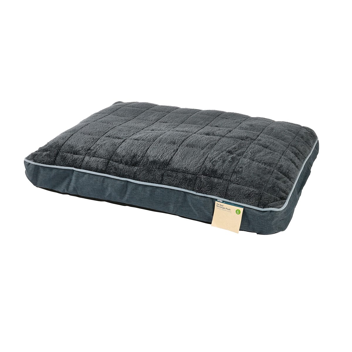 Pet Bed Rectangle Plush Large Kmart