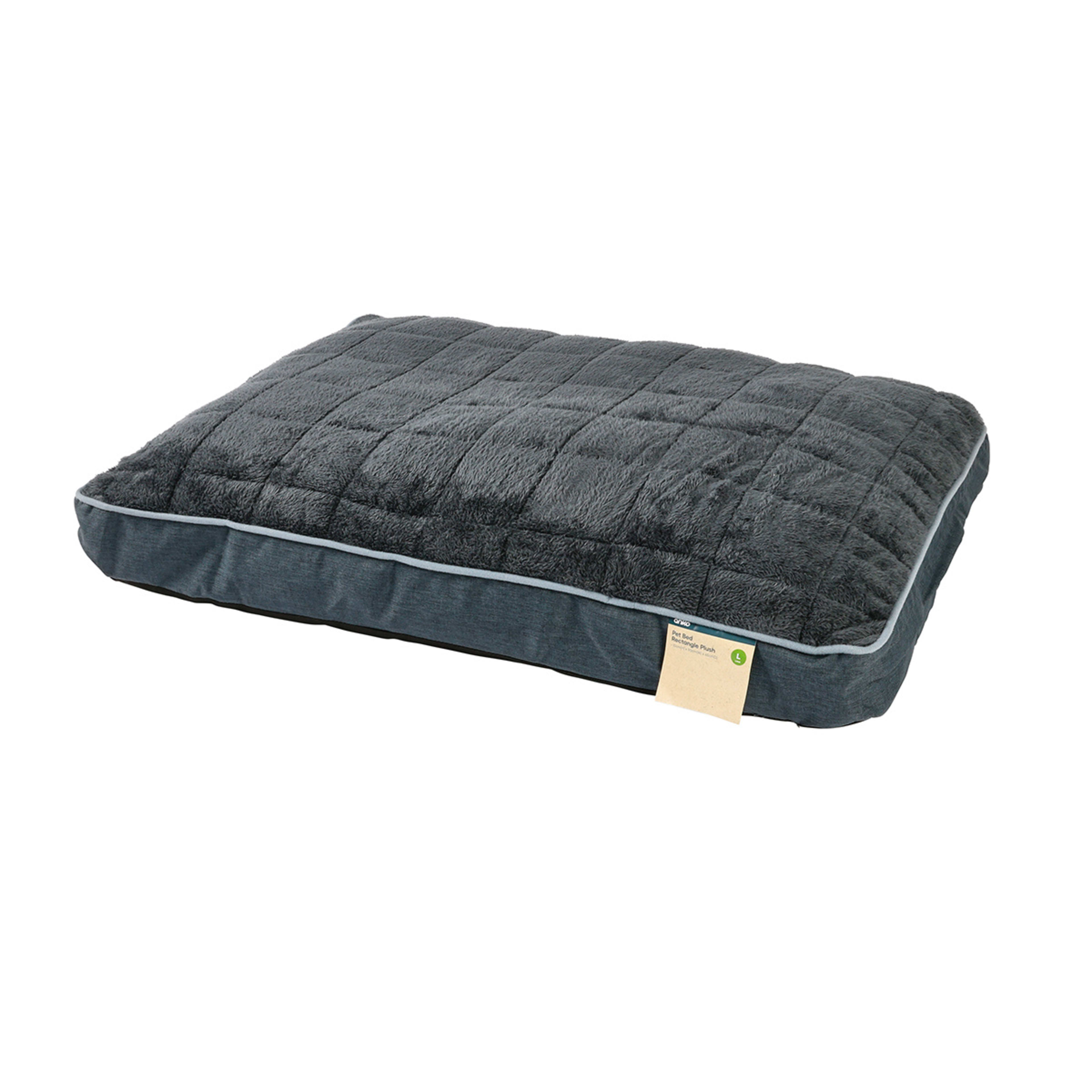 Pet Bed Rectangle Plush Large Kmart