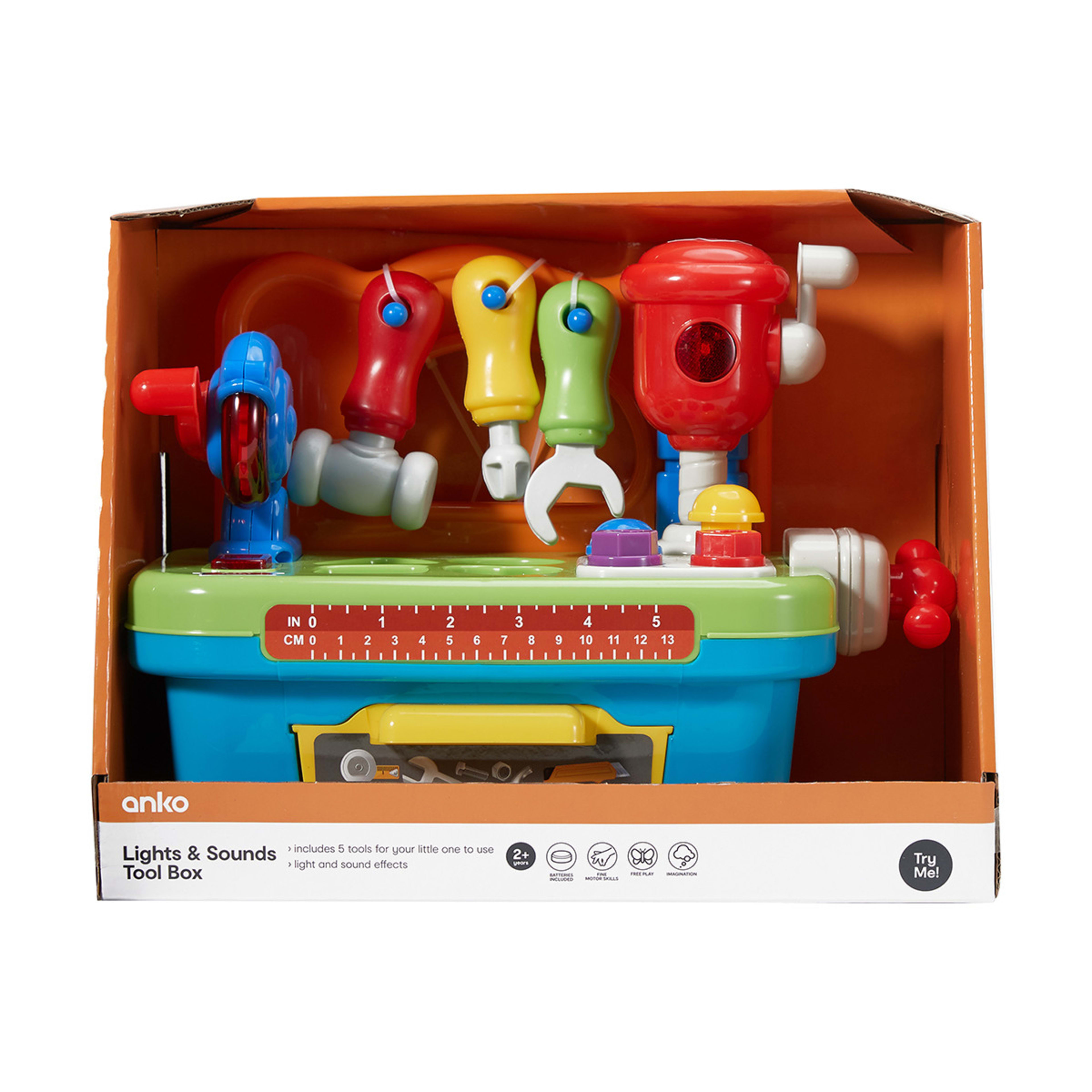 Light & Sound Tool Box Kmart