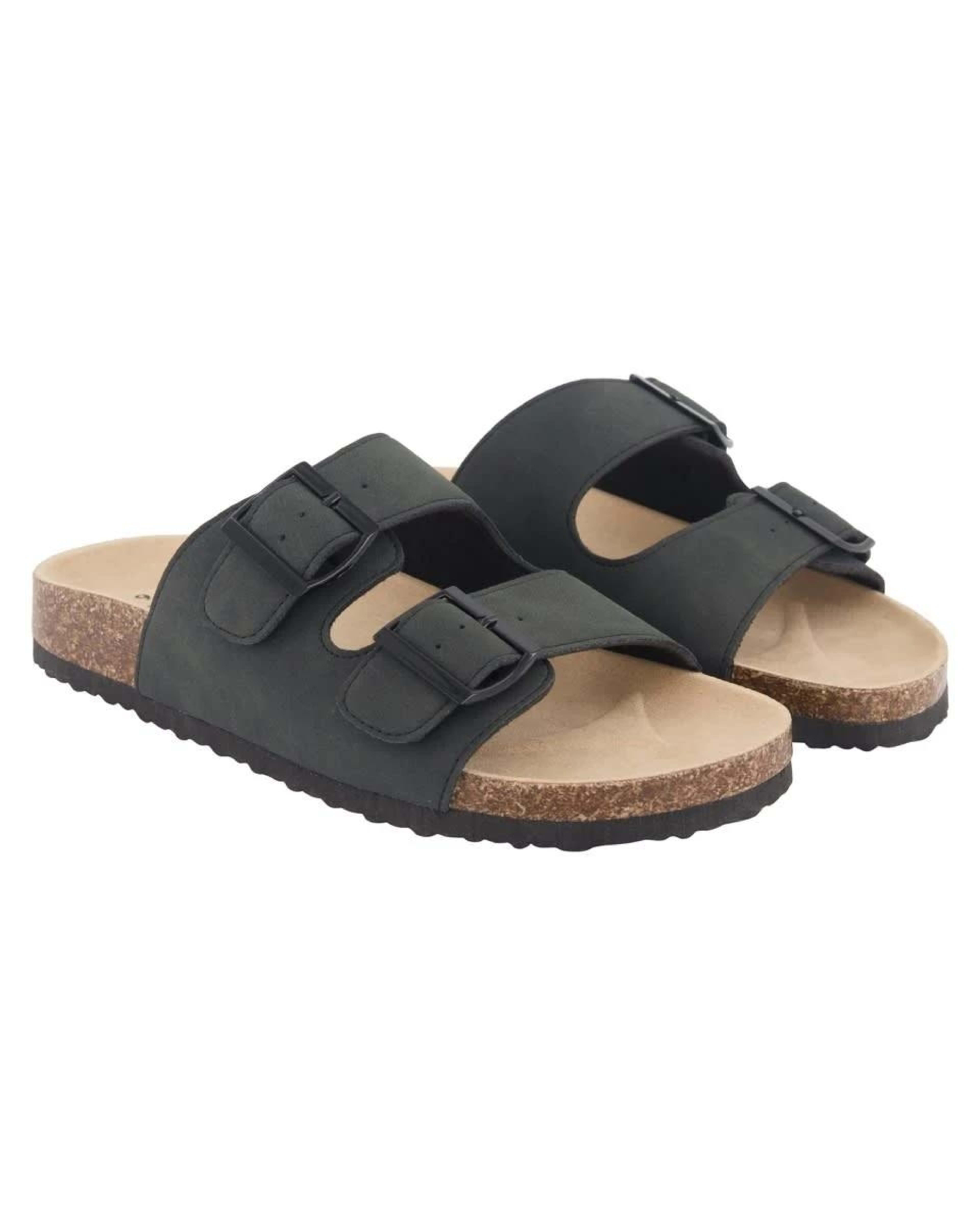 2 Double Band Slides BLACK, 2 of 3