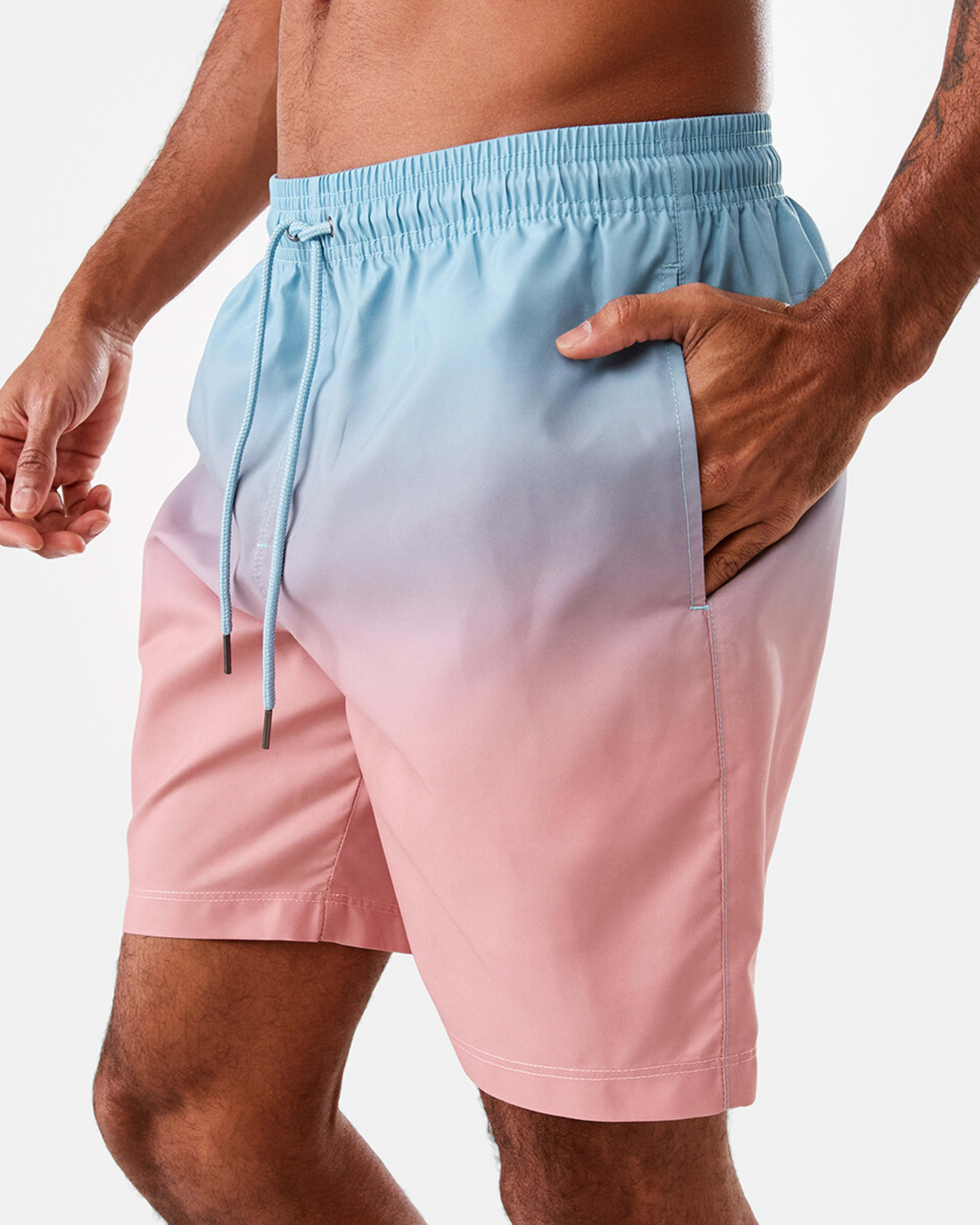 2 Mid Length Boardshorts Pnk Gradnt, 2 of 7