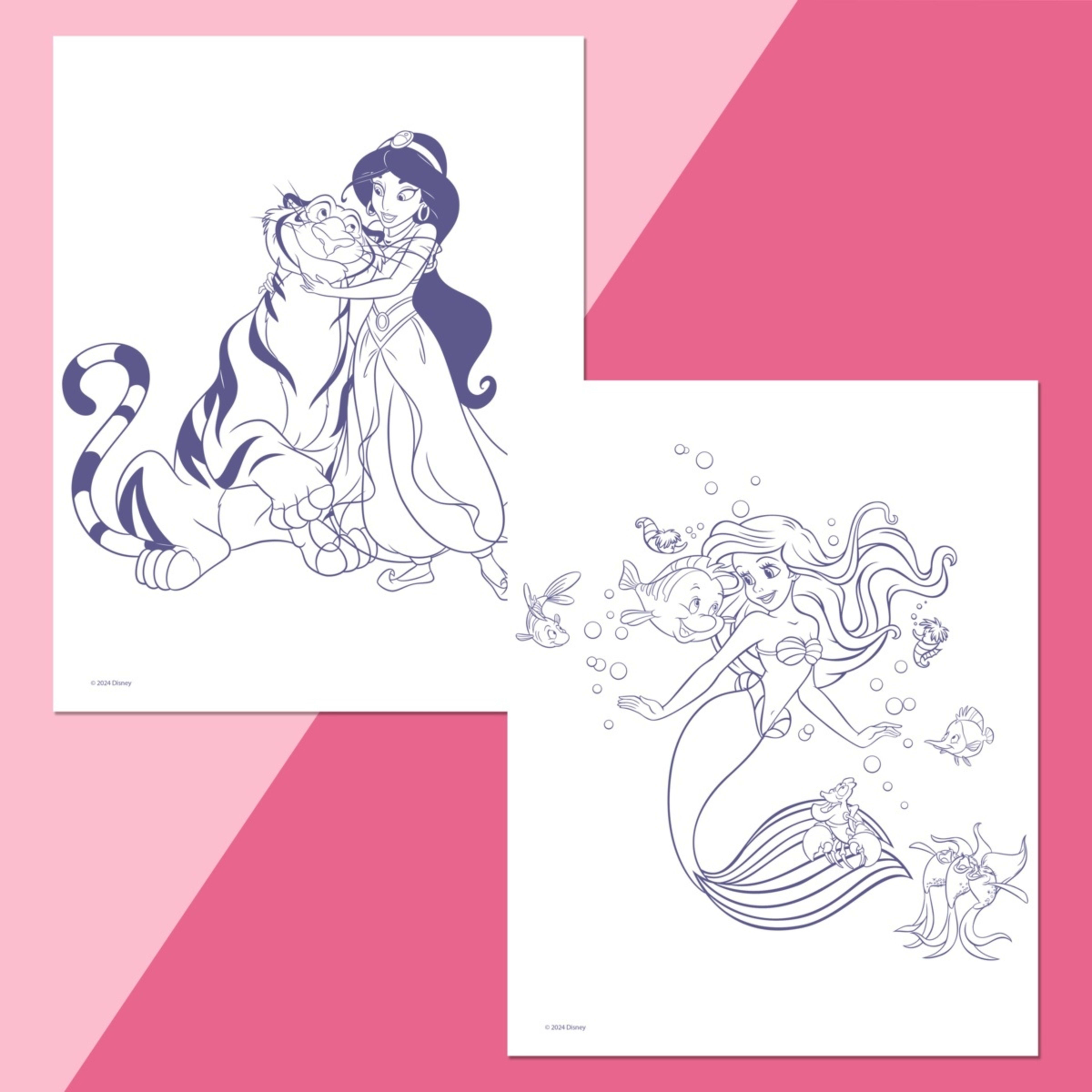 5 Kaleidoscope: Disney Princess Colour-Me Magnets Colouring Book, 5 of 6