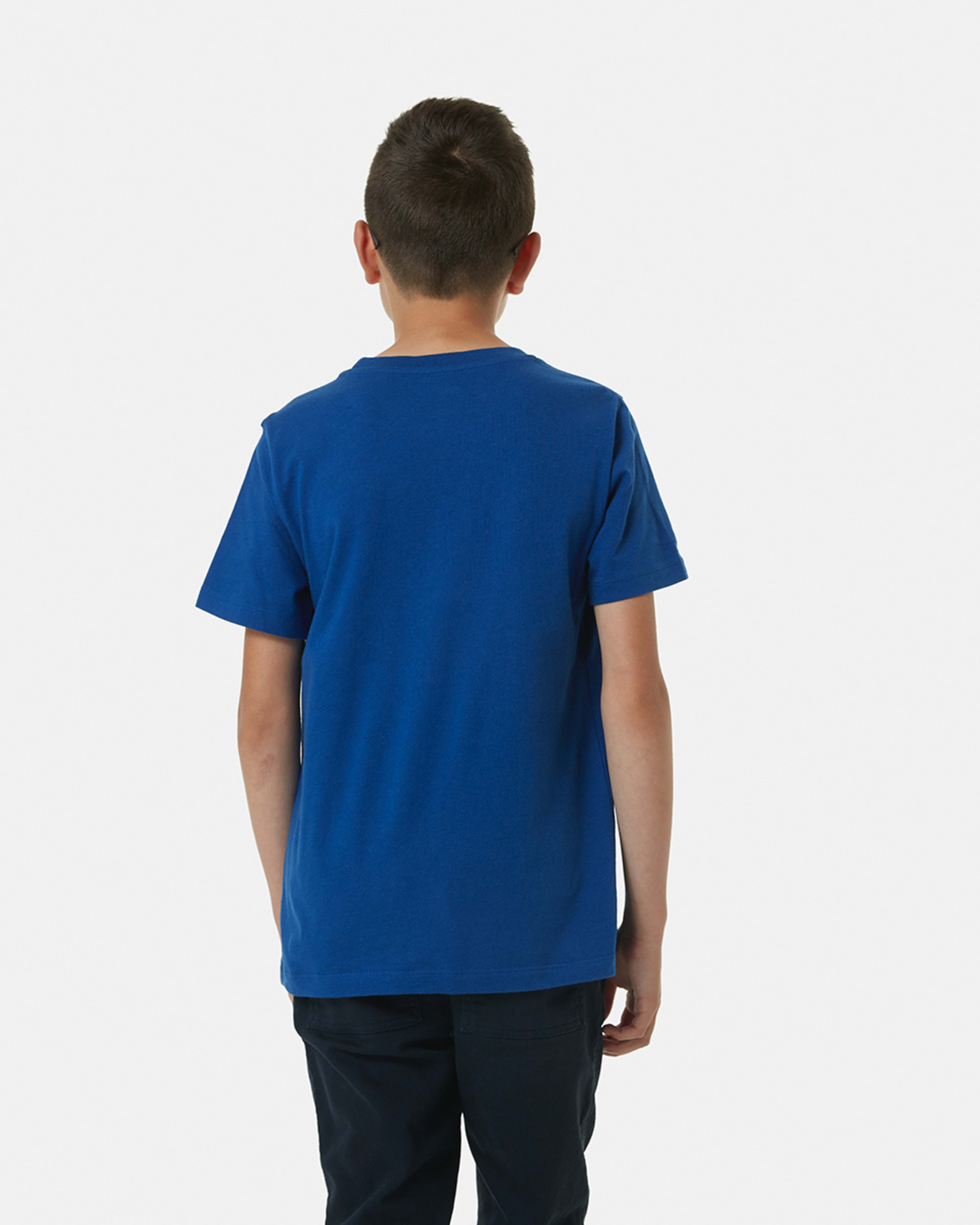 2 Short Sleeve Plain T-shirt ROYAL BLUE, 2 of 8