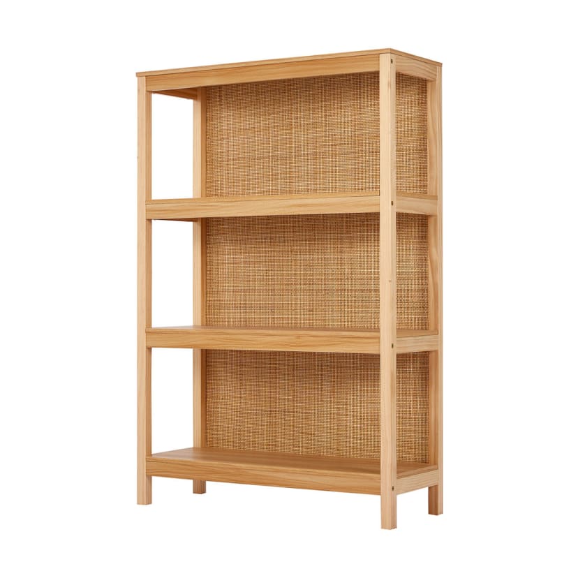 Fraser Rattan Bookshelf - Kmart