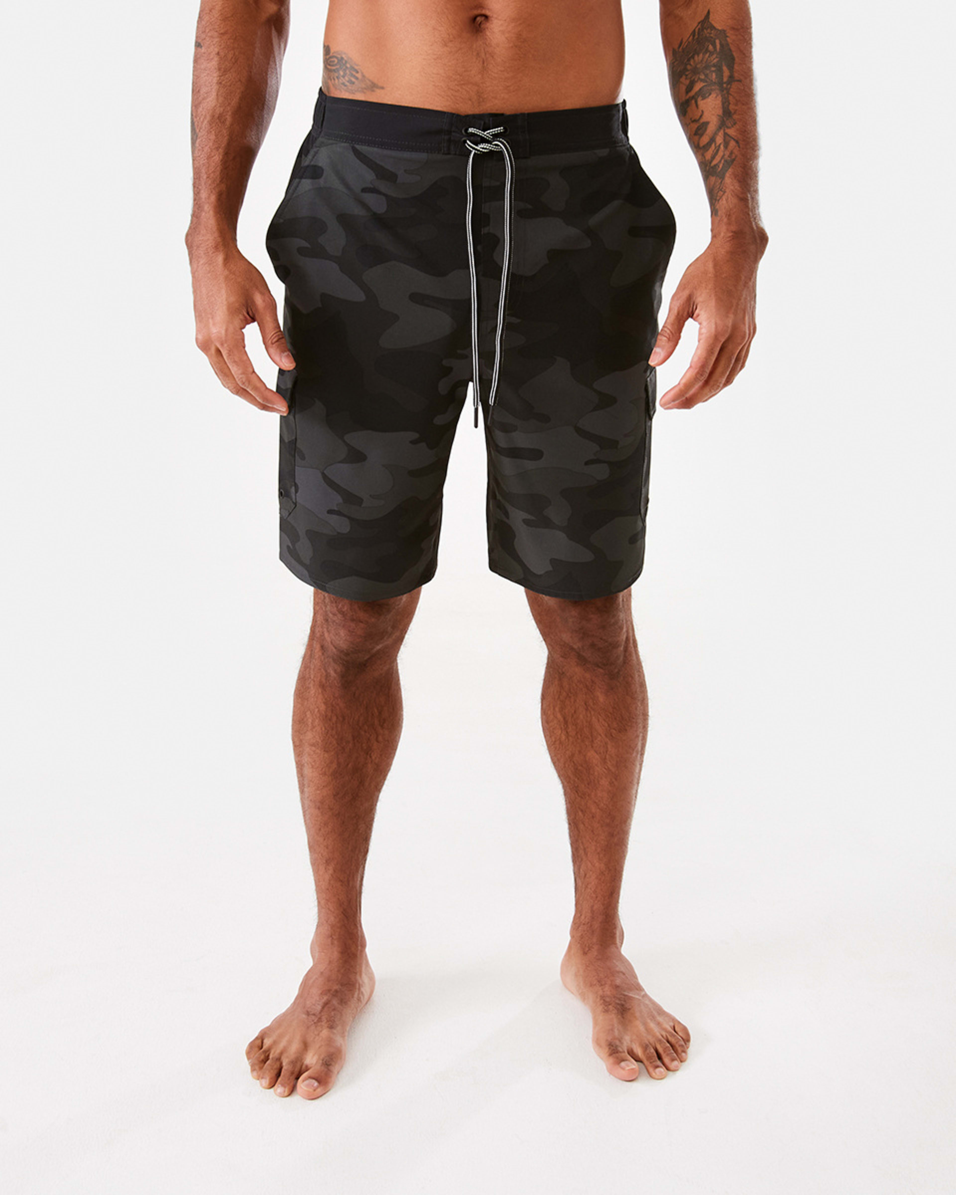 7 Stretch Cargo Boardshorts Gry Camo, 7 of 7