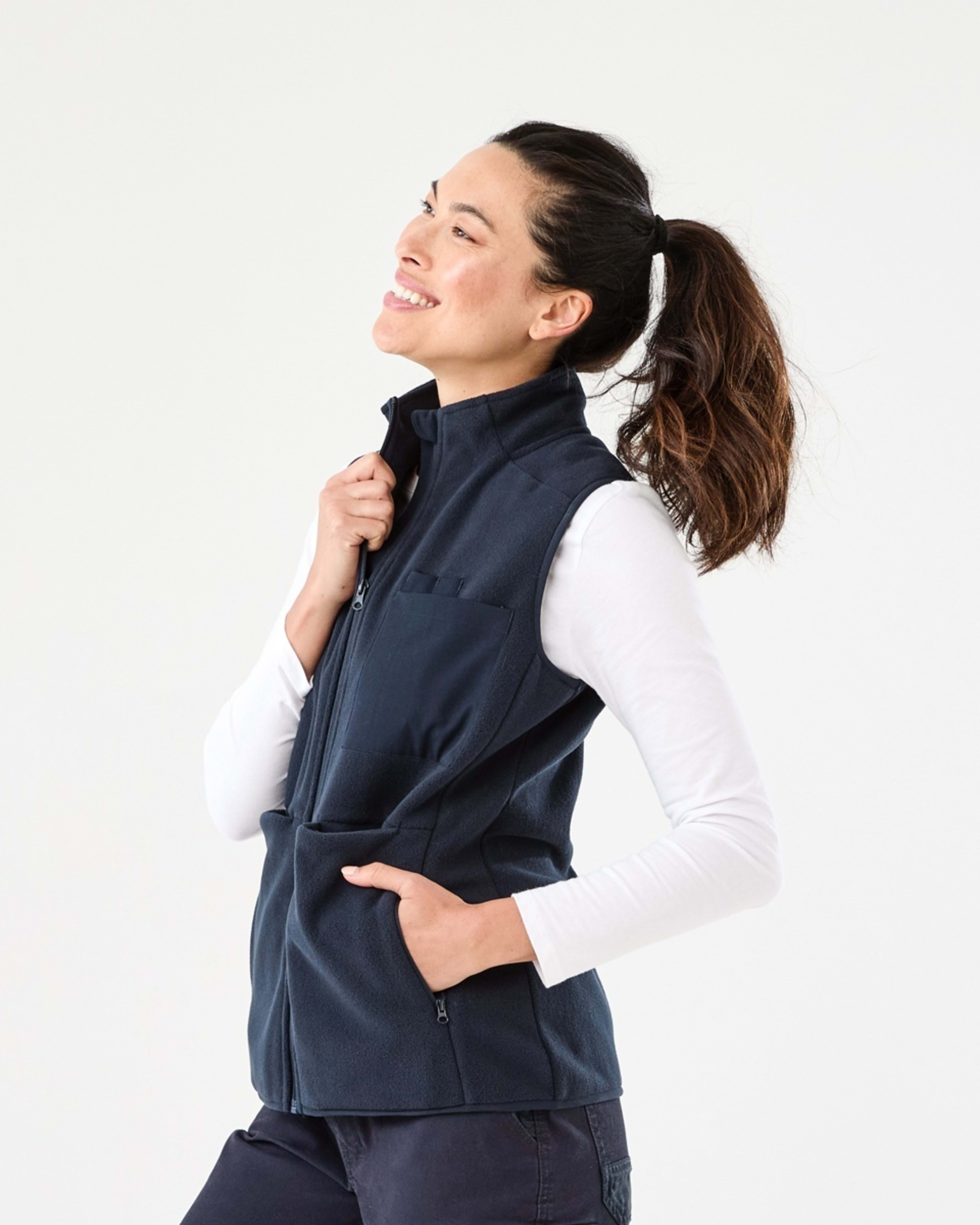 3 Work Scrub Vest Paris Blu, 3 of 6
