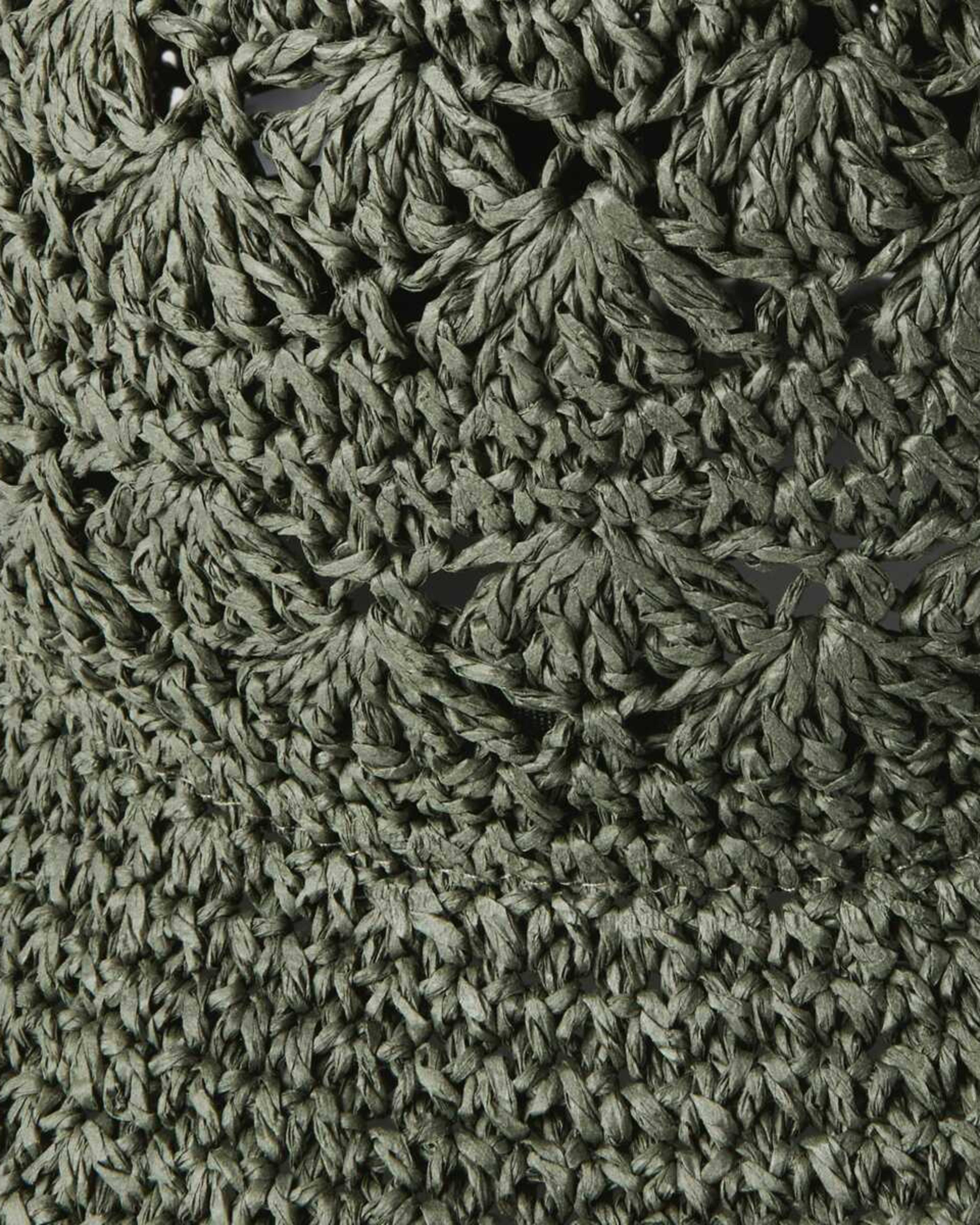 2 Crochet Bucket Hat OLIVE LEAF, 2 of 3