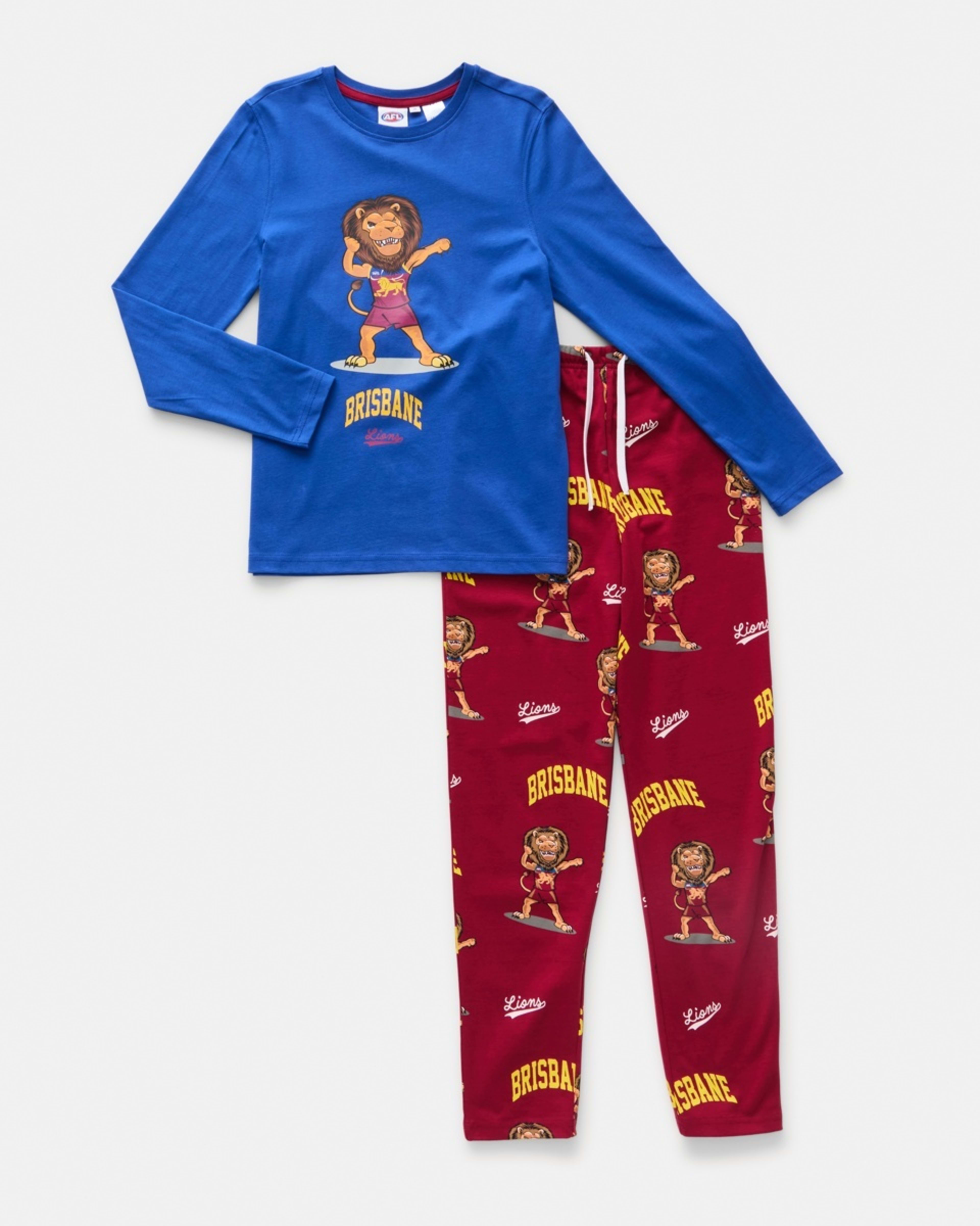 6 Official AFL Kids Pyjama Set Brisbane, 6 of 9