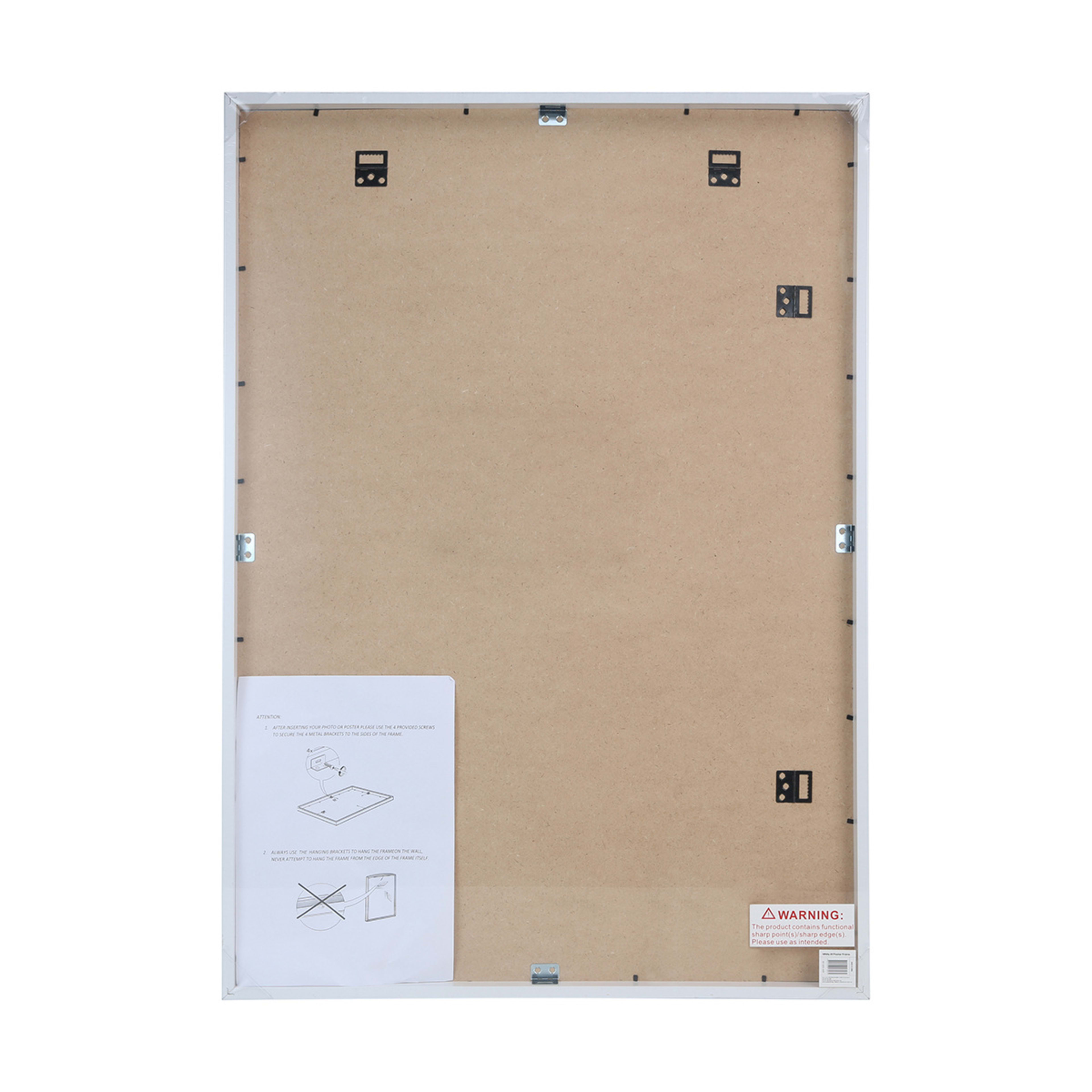 3 White A1 Poster Frame, 3 of 3