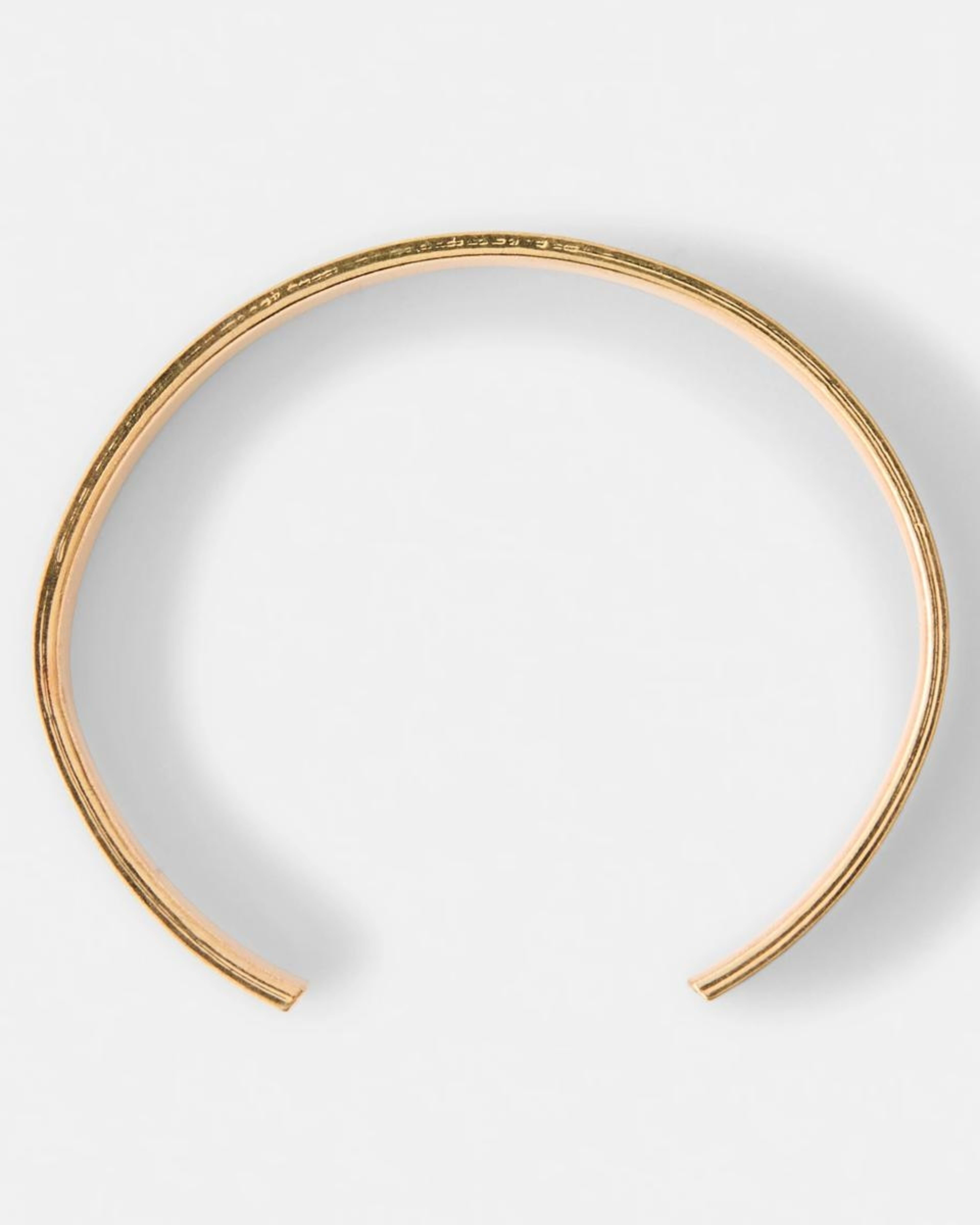1 2 Colour Cuff Bracelet - Black and Gold Tone Gold, 1 of 5