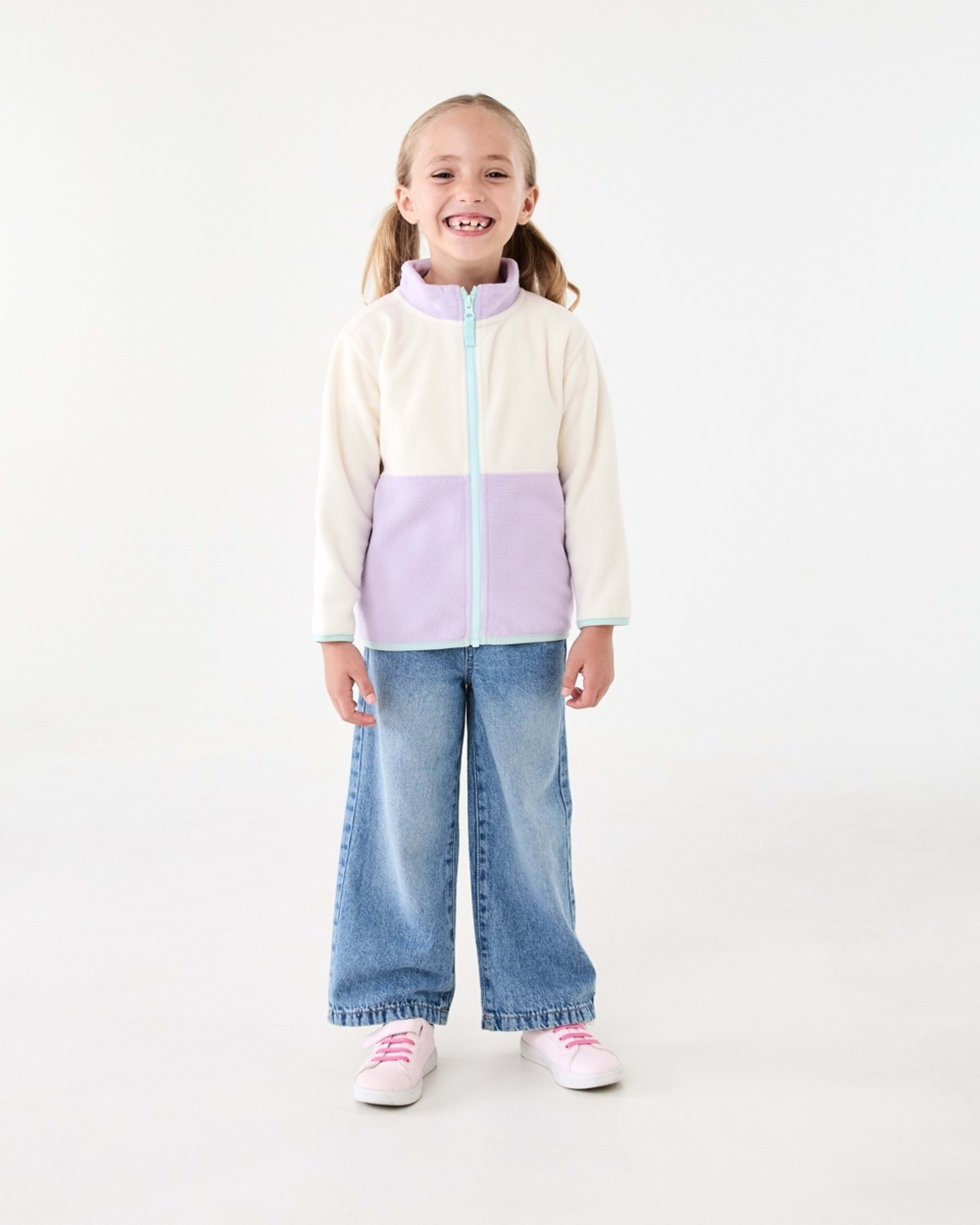 6 Zip Polar Fleece Jacket Multi, 6 of 9