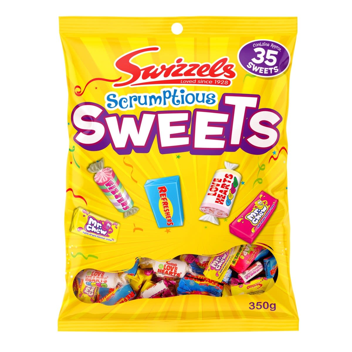 35 Piece Swizzels Scrumptious Sweets 350g - Kmart