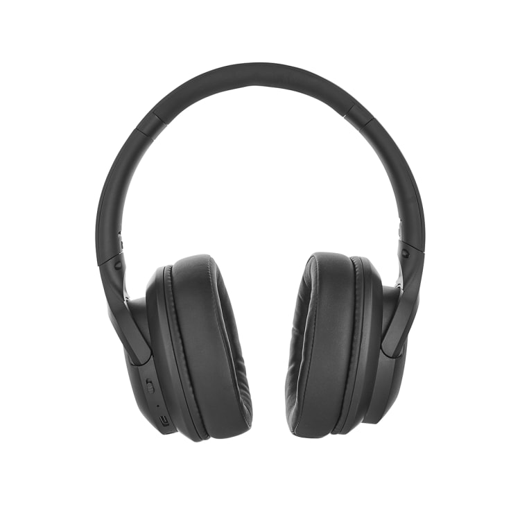 Bluetooth OverEar Headphones with Noise Cancelling Black Kmart