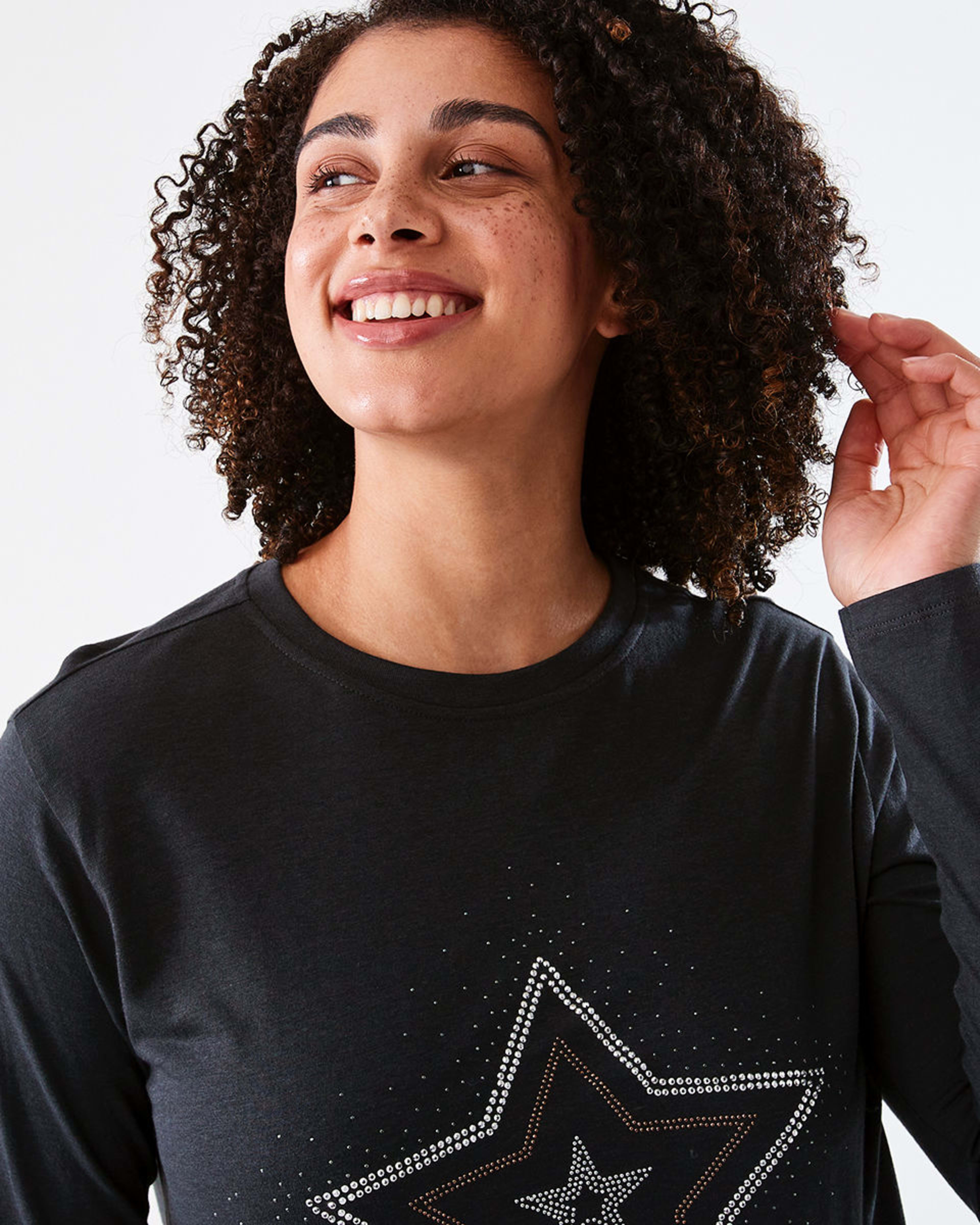 Long Sleeve Swing Print Tshirt Kmart NZ