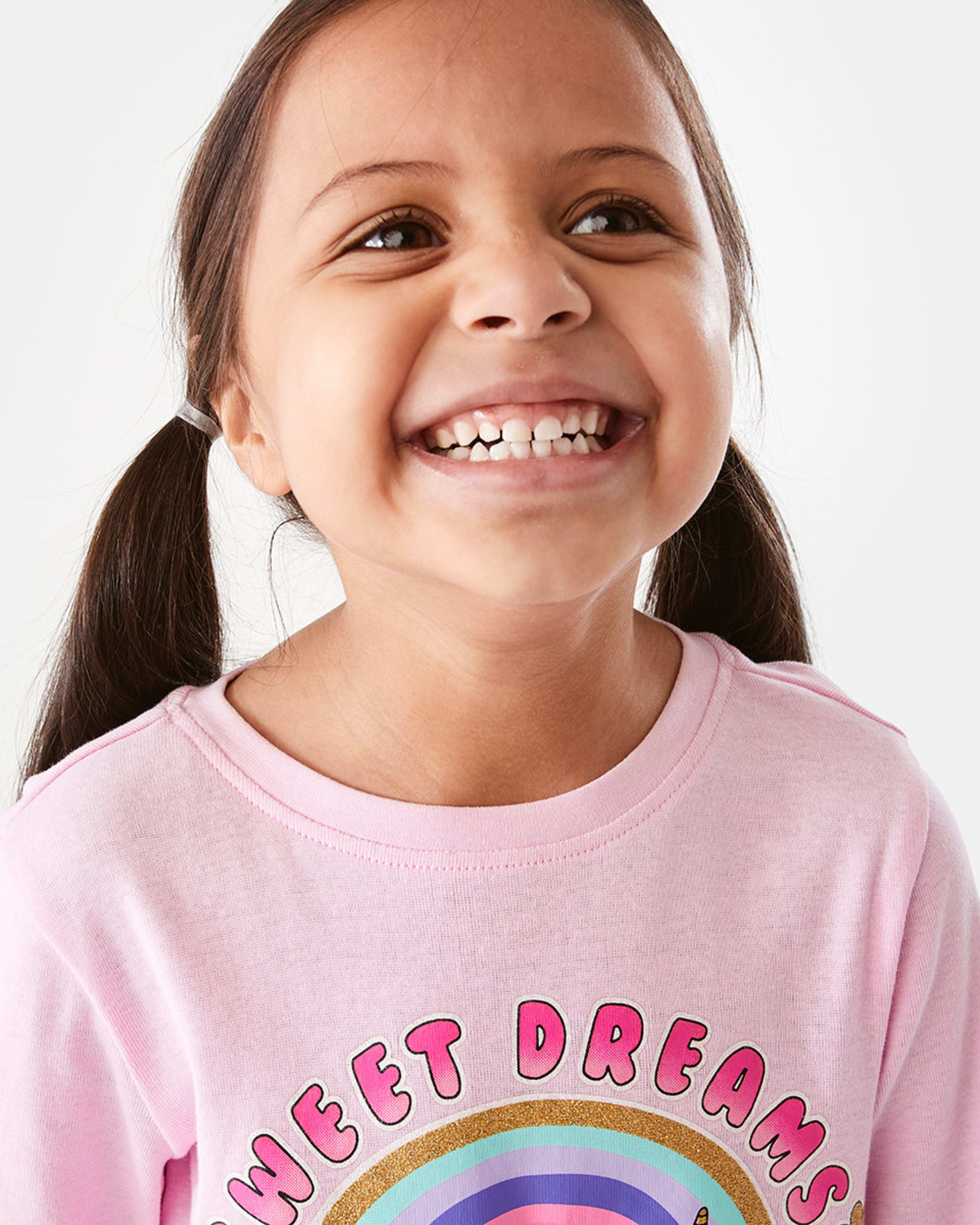 Ribbed Pyjama Set Kmart NZ