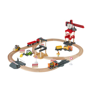 kmart wooden train set