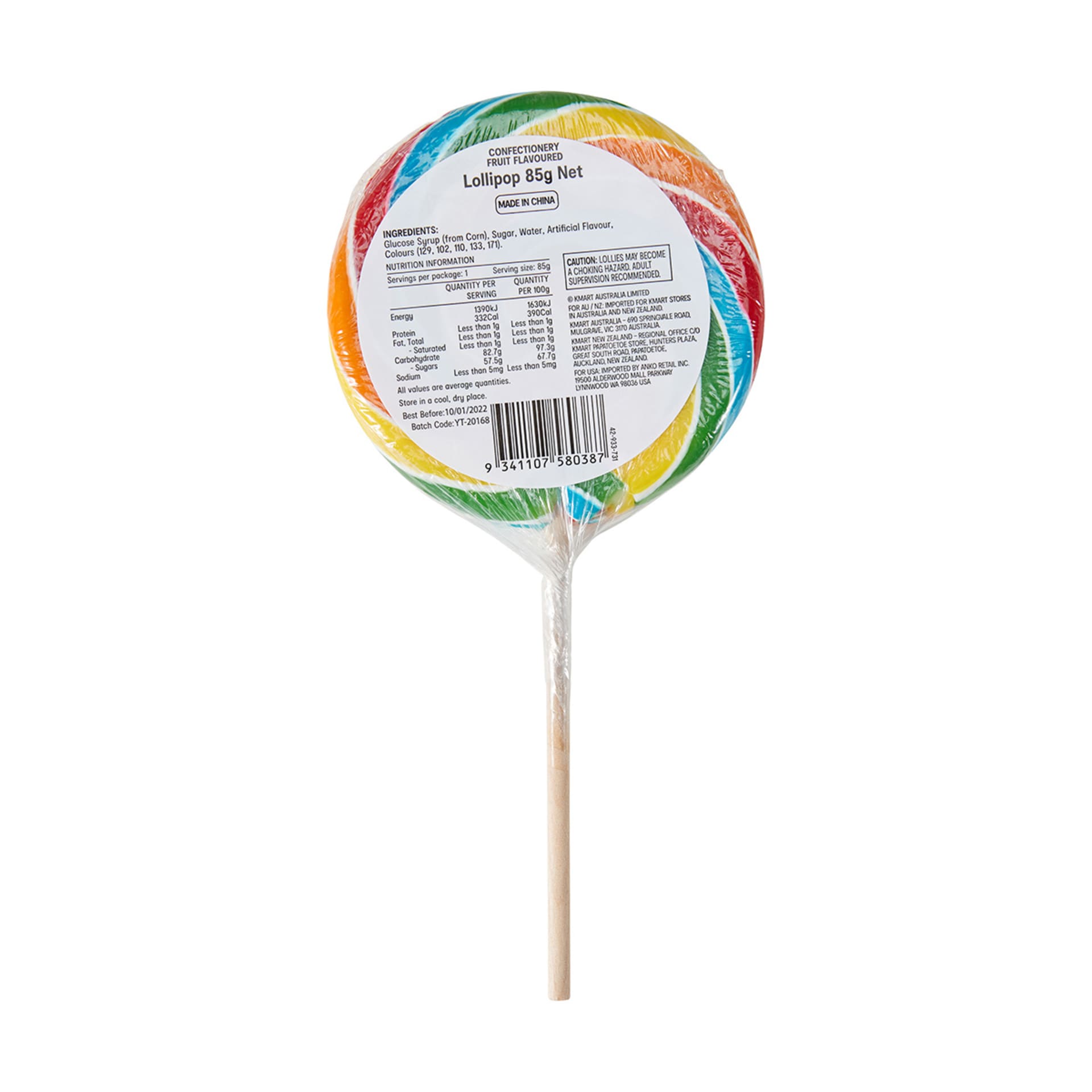 Lollipop 85g Kmart lollipop-85g-kmart