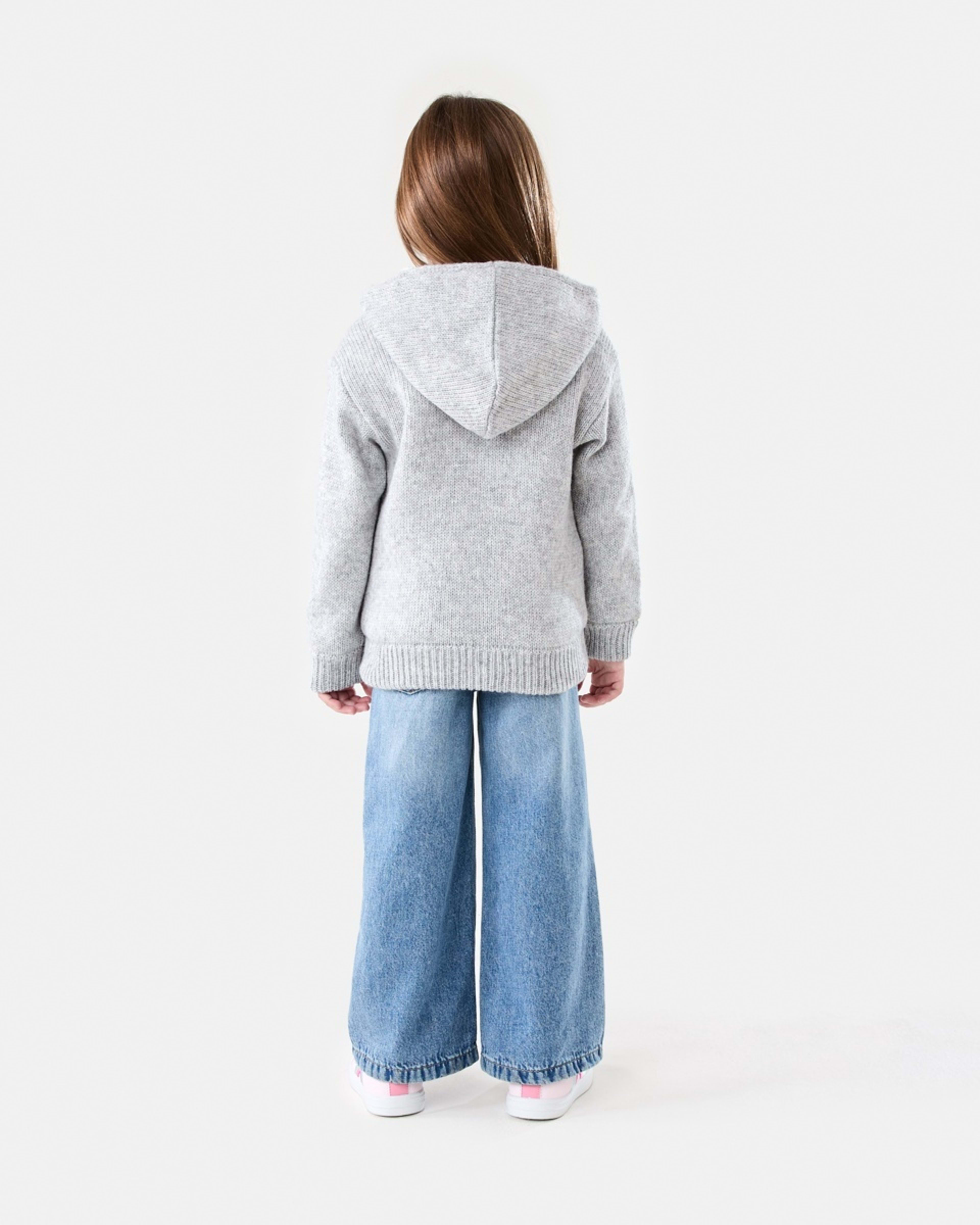 8 Sherpa Lined Cardigan Gry Lurex, 8 of 8