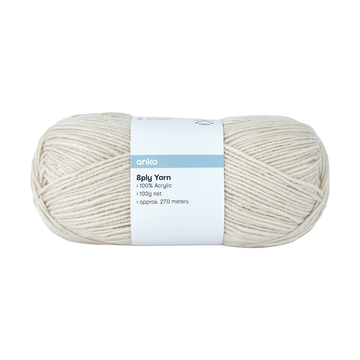 8 Ply Yarn Parchment Kmart NZ