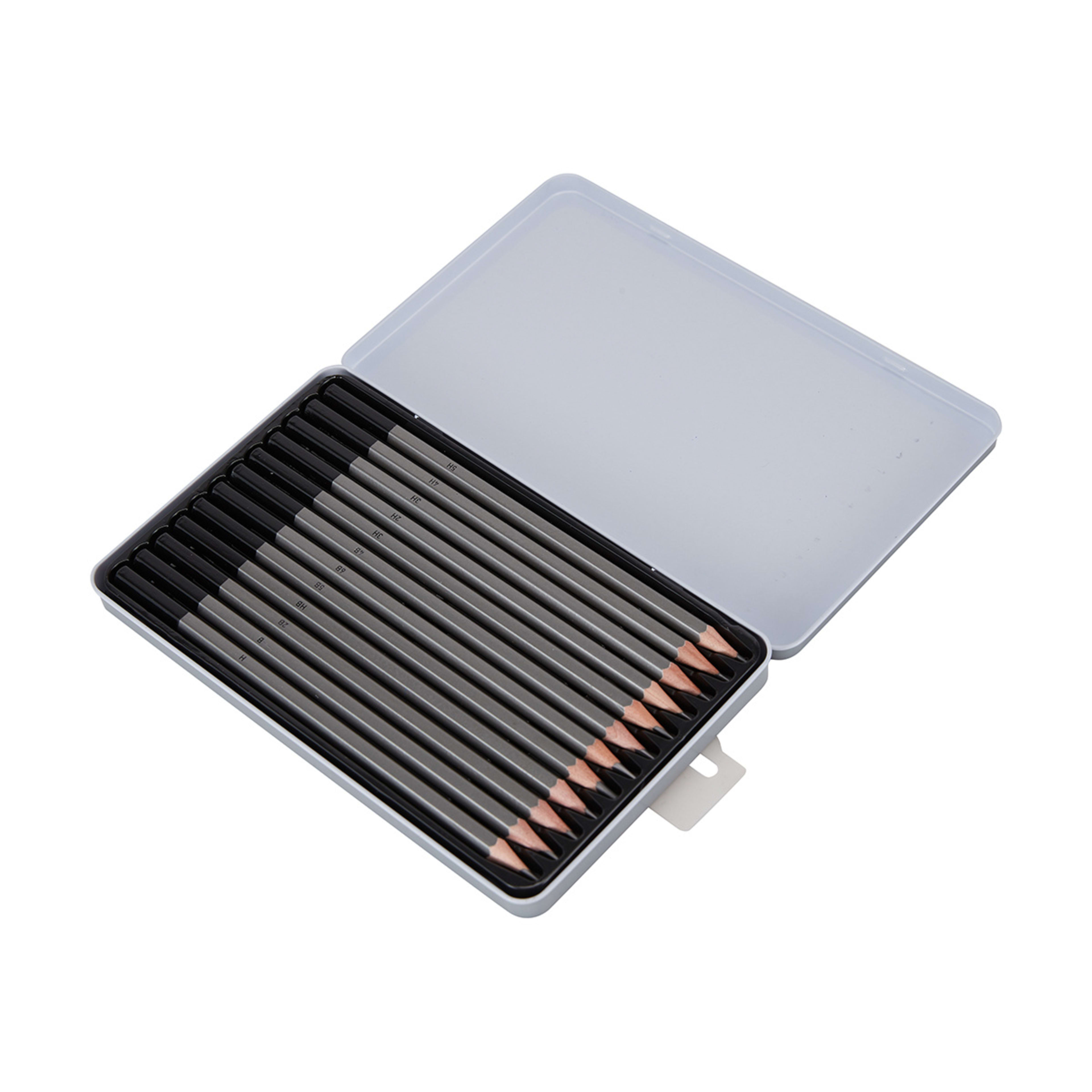 12 Pack Sketching Pencils Kmart