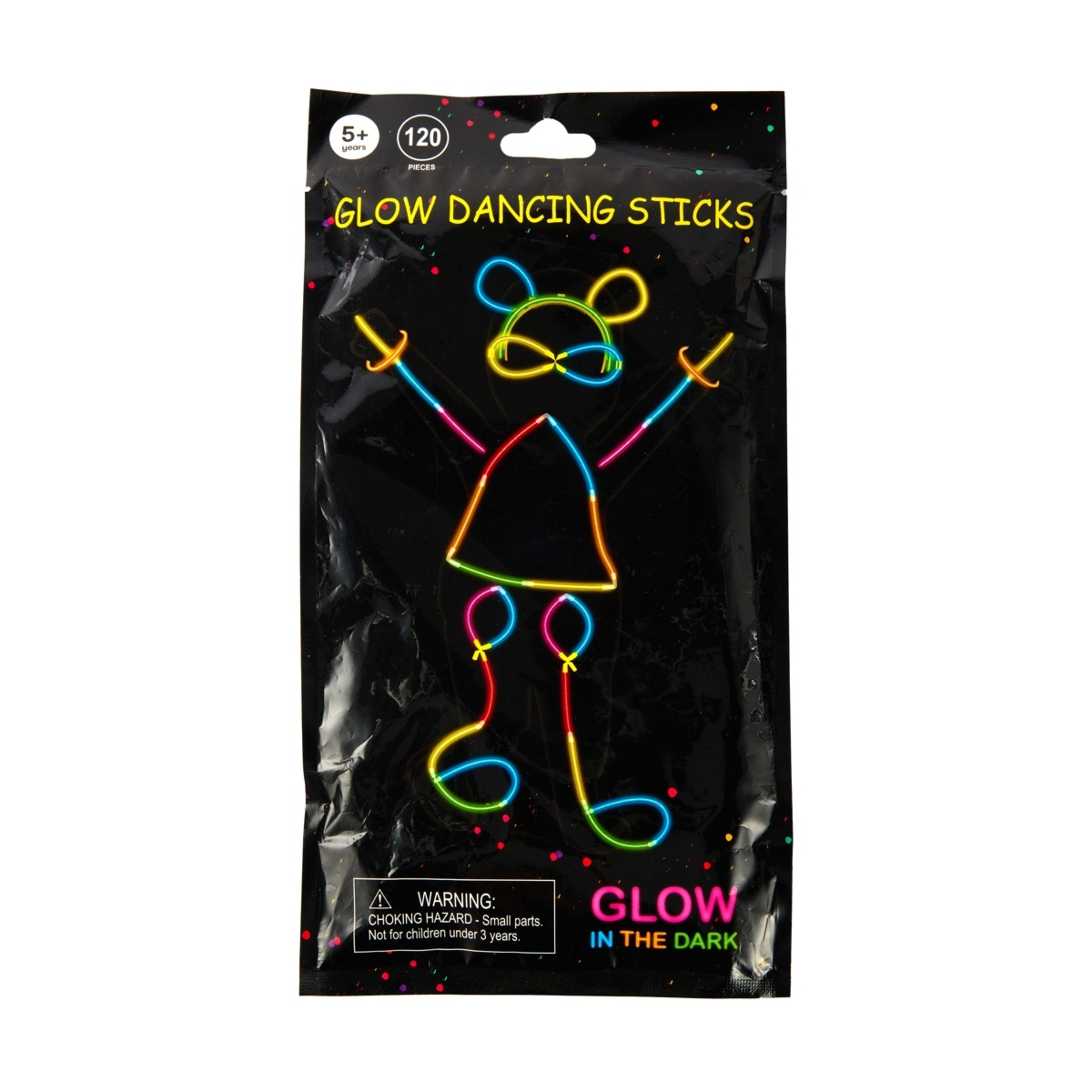 1 120 Piece Glow Dancing Sticks, 1 of 7