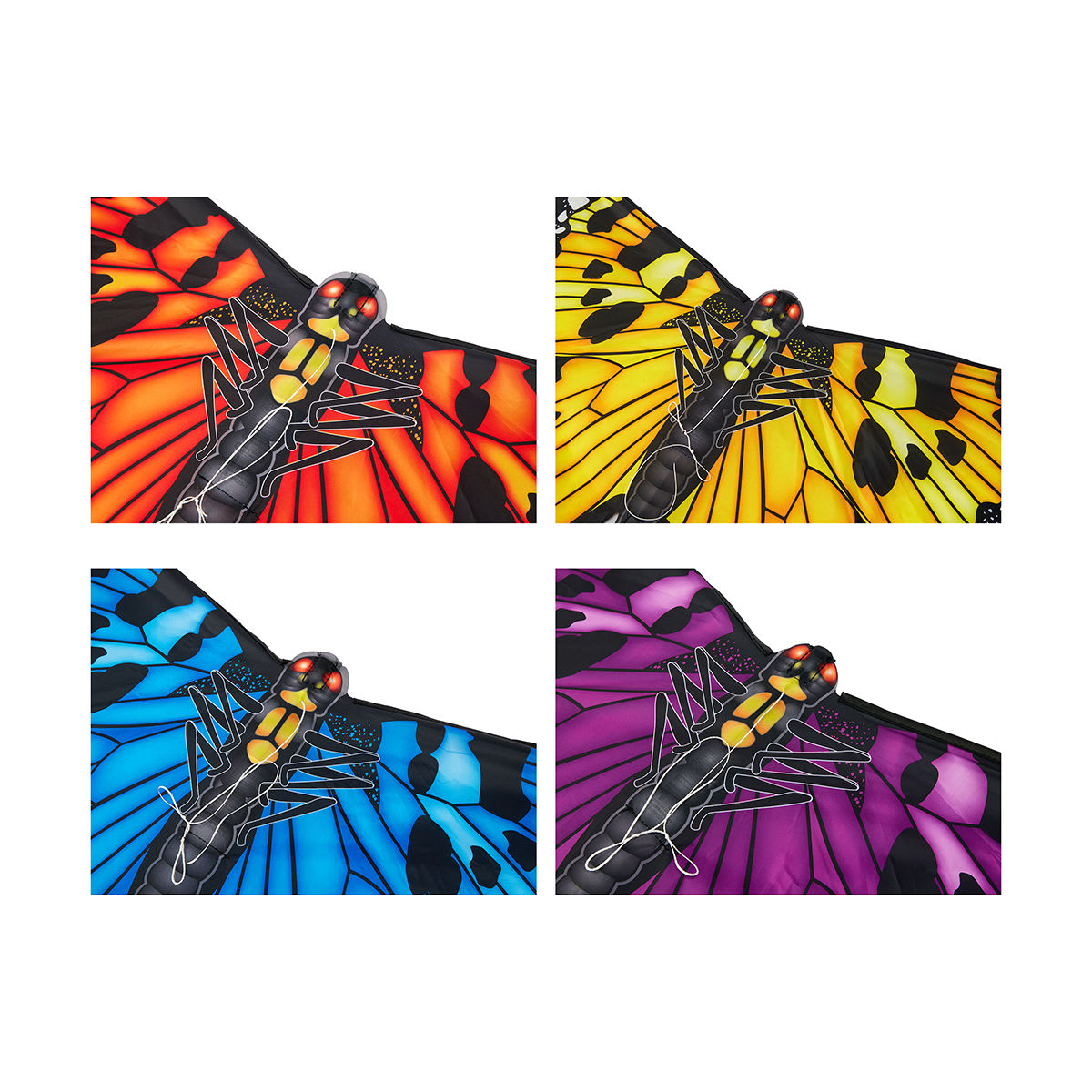 Kites Butterfly Nylon Kite Assorted Kmart