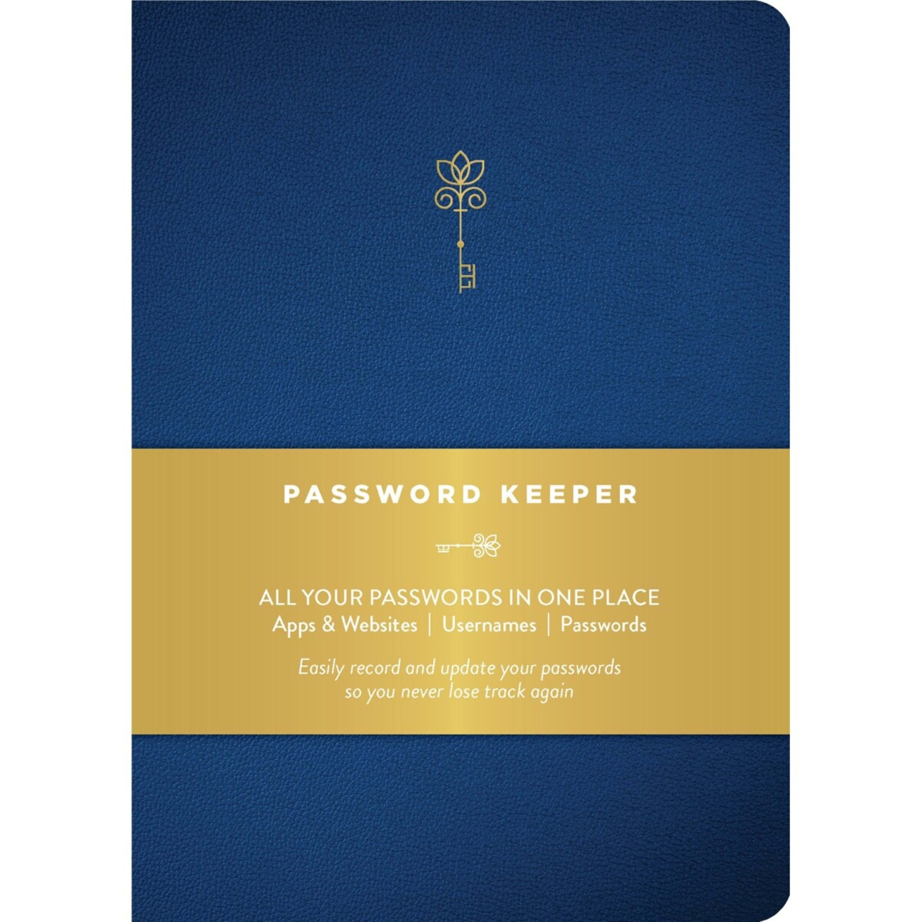 1 Password Keeper Journal - Book