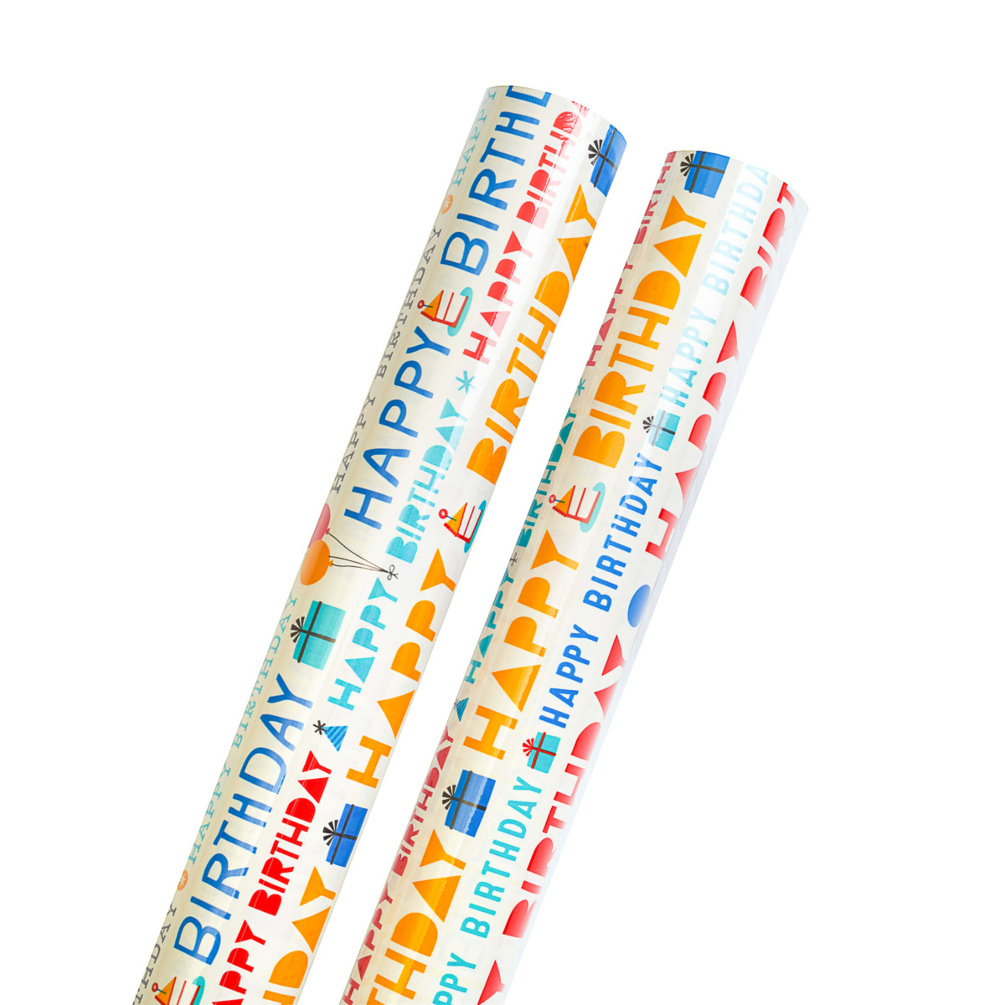 3 Hallmark Gift Wrap Roll - Happy Birthday, 3 of 3